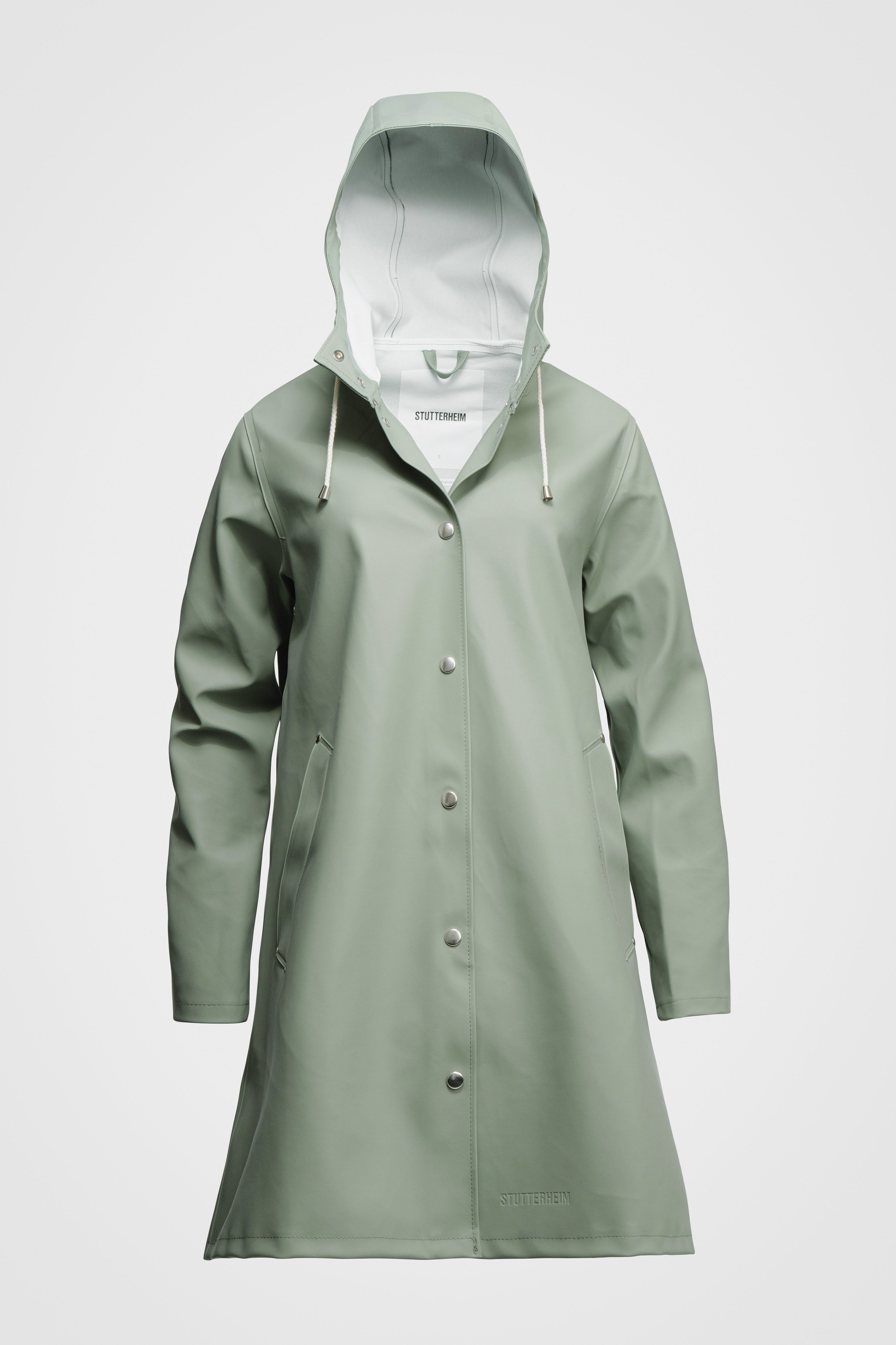 Mosebacke Raincoat Khaki Green | STUTTERHEIM US