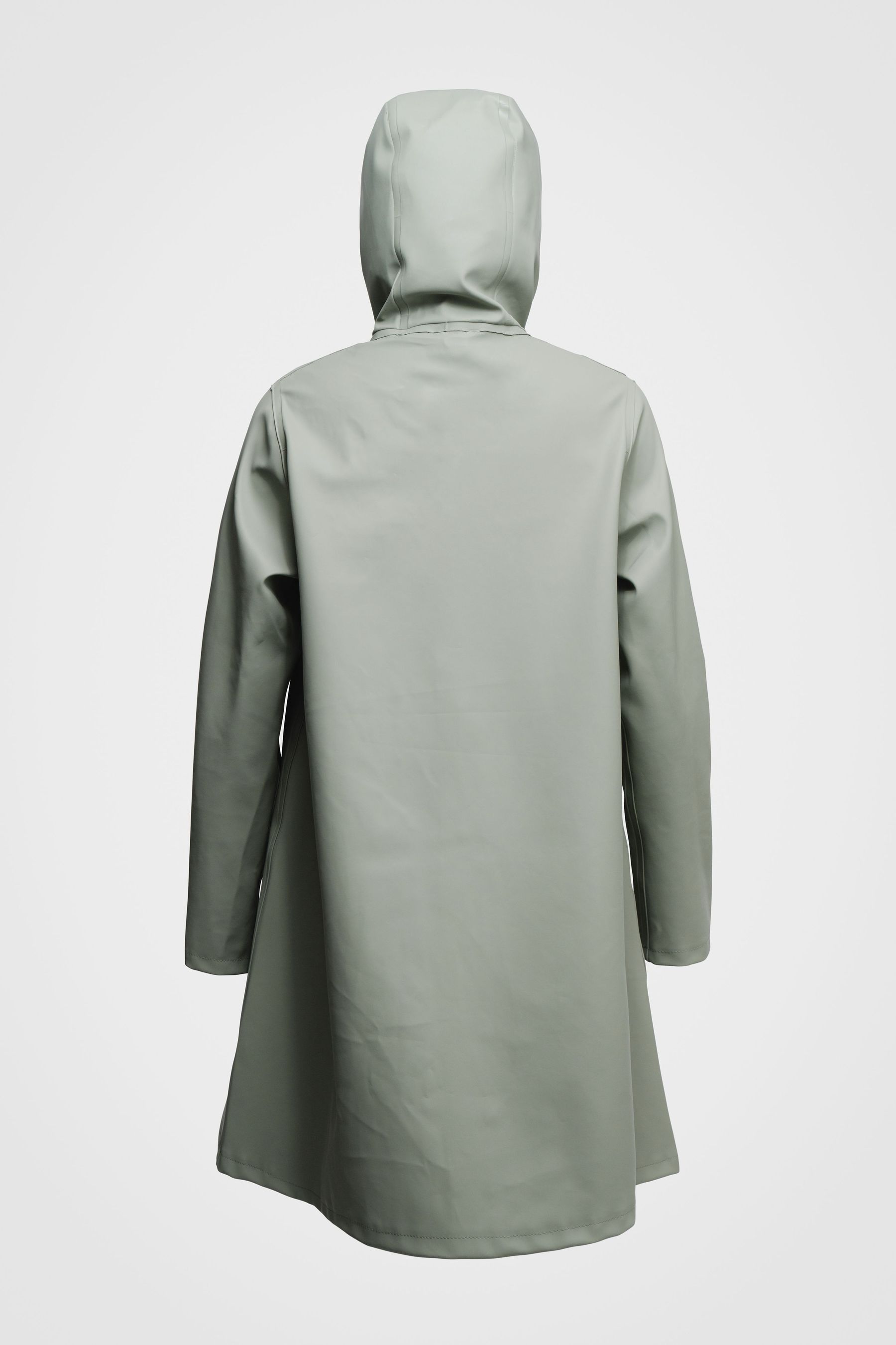 stutterheim mosebacke raincoat khaki green women jackets raincoats