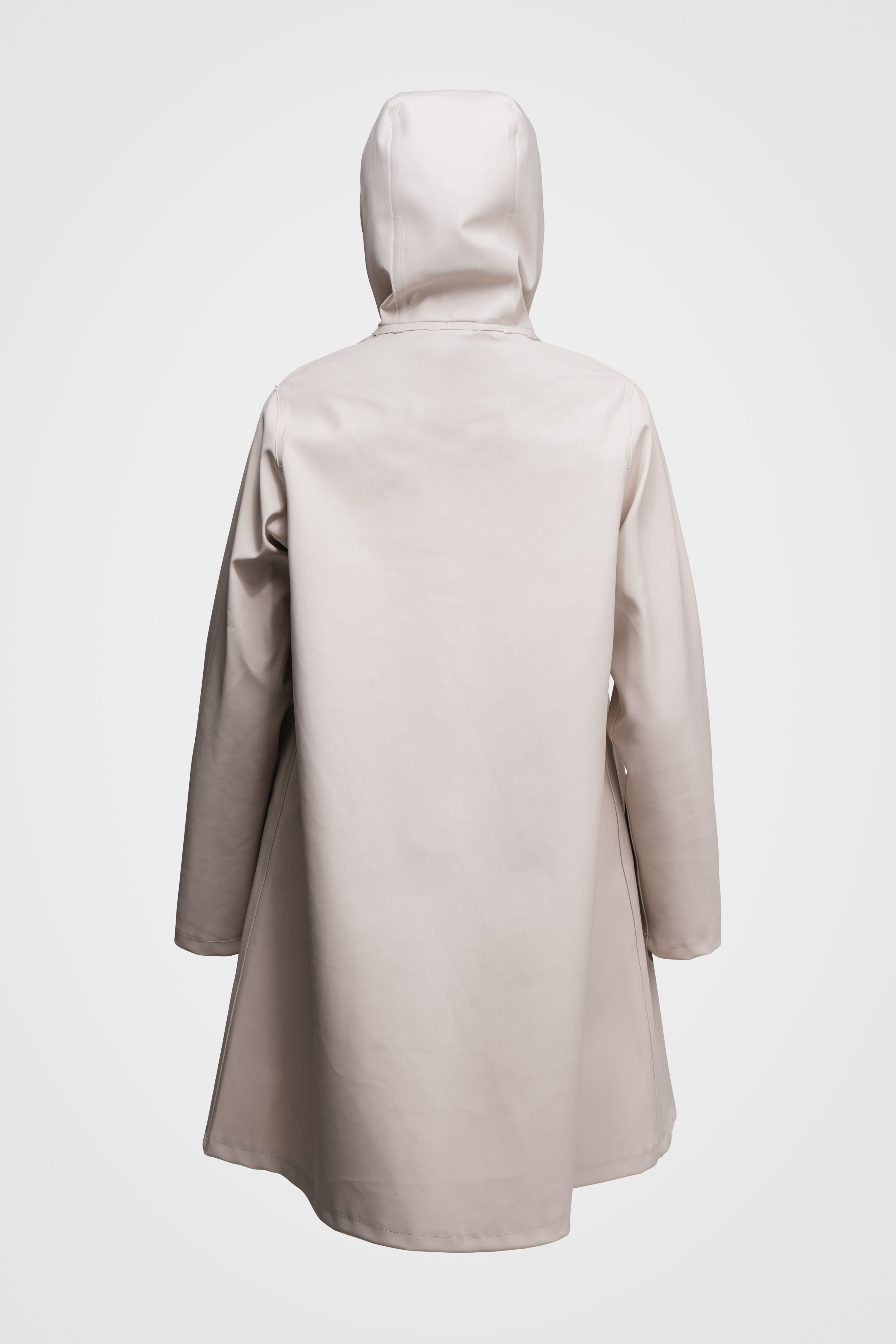 Stutterheim 女性用Mosebackeライトサンドレインコート Mosebacke Raincoat Light Sand | STUTTERHEIM US