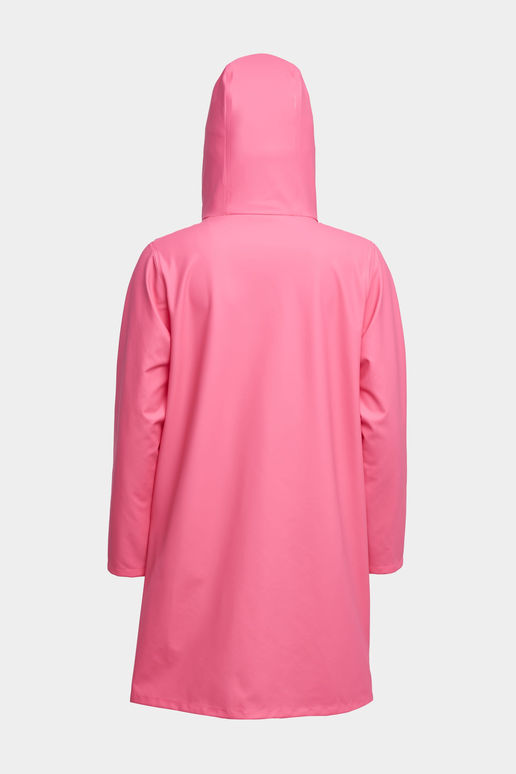 stutterheim mosebacke lightweight raincoat bubblegum women jackets raincoats