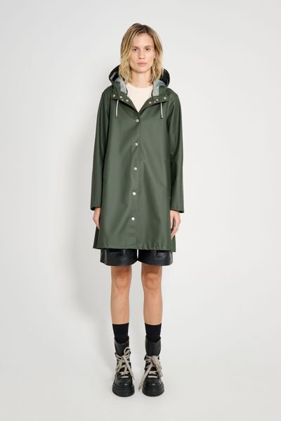 Mosebacke Lightweight Raincoat Green | STUTTERHEIM US