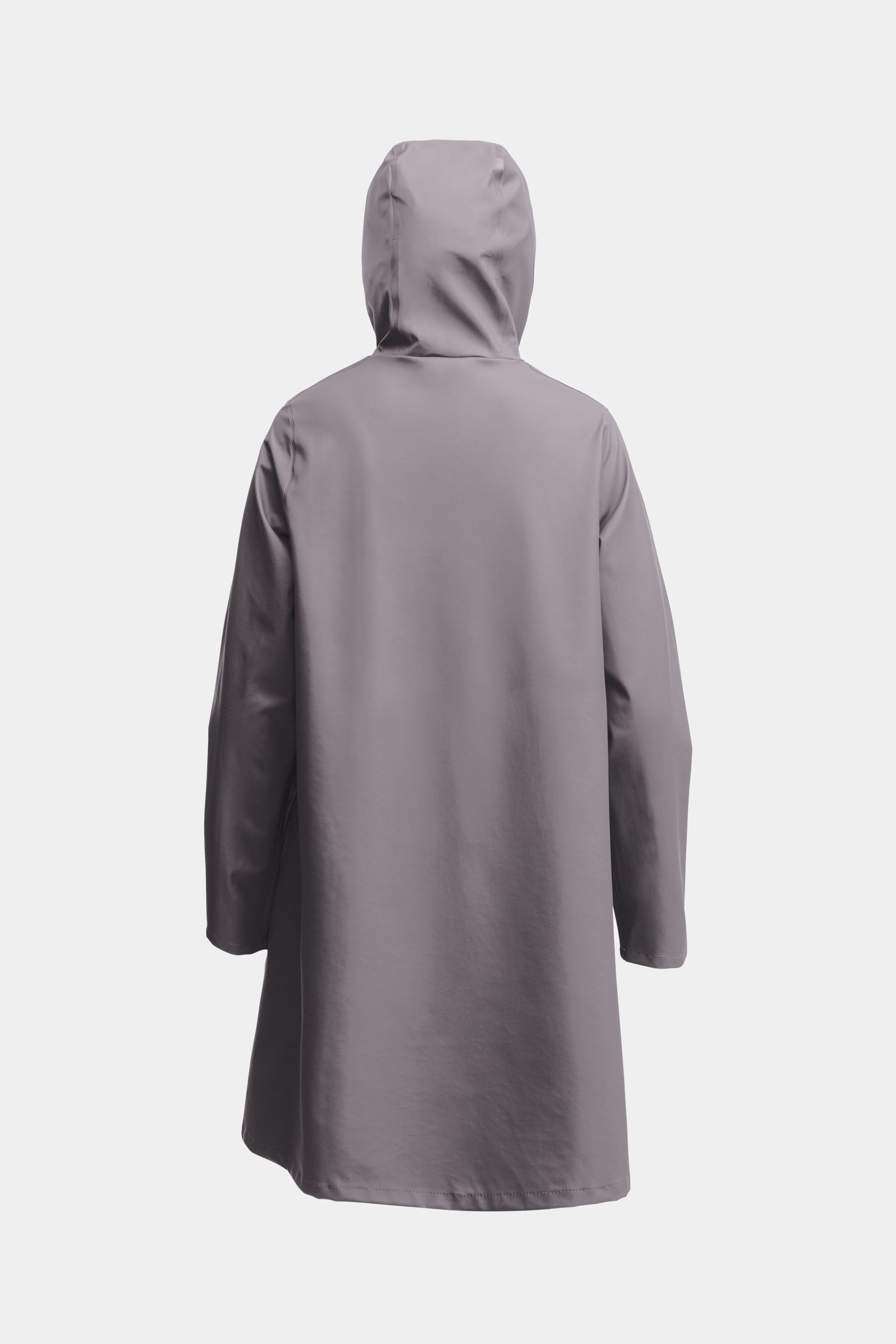 stutterheim mosebacke lightweight raincoat grey women jackets raincoats