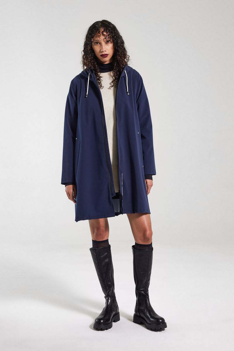 Stutterheim Mosebacke Lightweight Matte Zip Raincoat