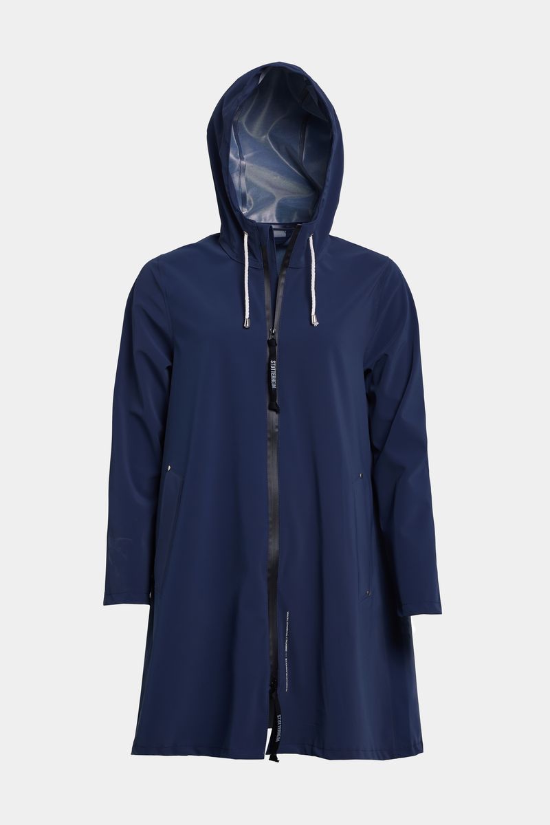 Stutterheim Mosebacke Lightweight Matte Zip Raincoat