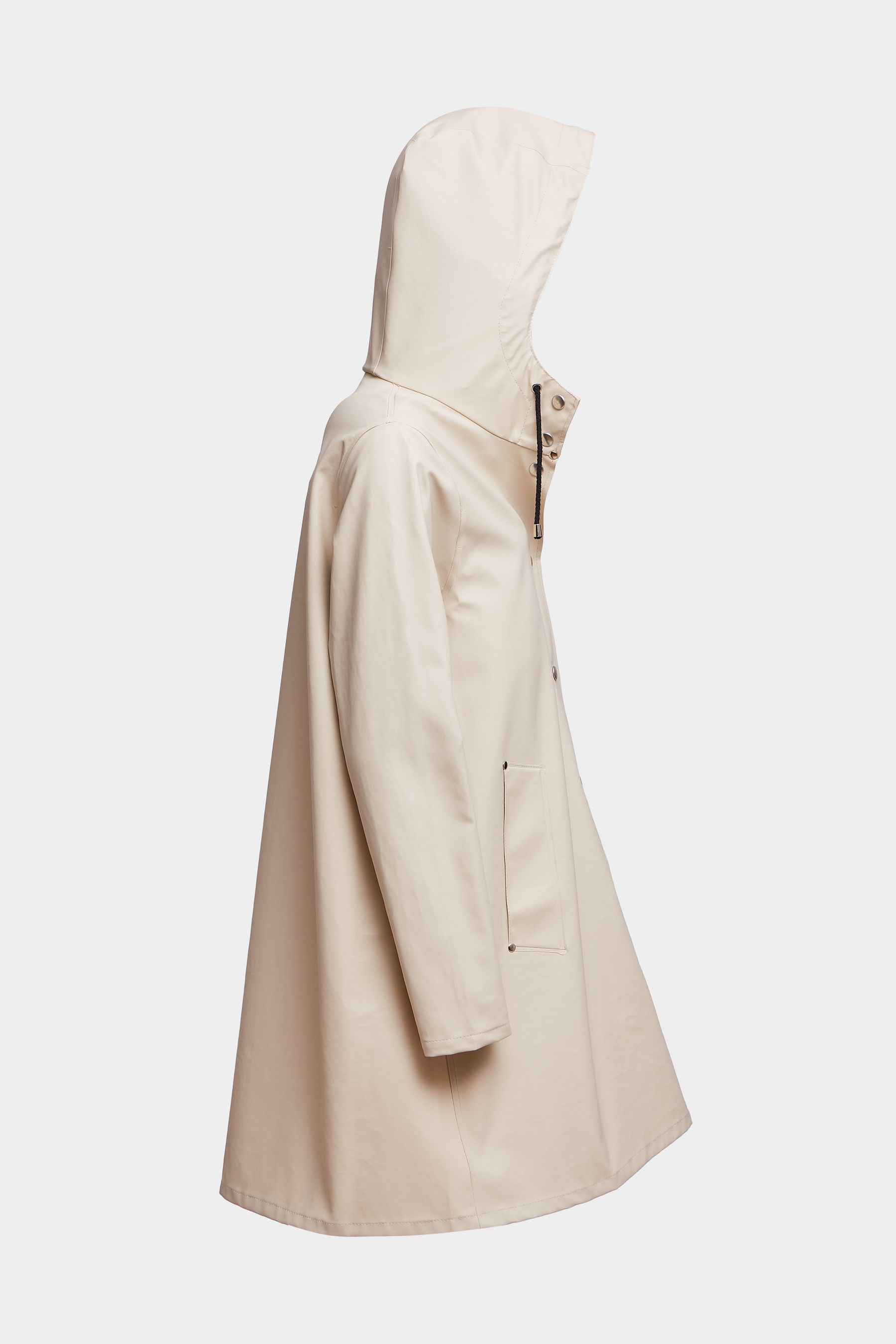 stutterheim mosebacke lightweight raincoat oyster women jackets raincoats