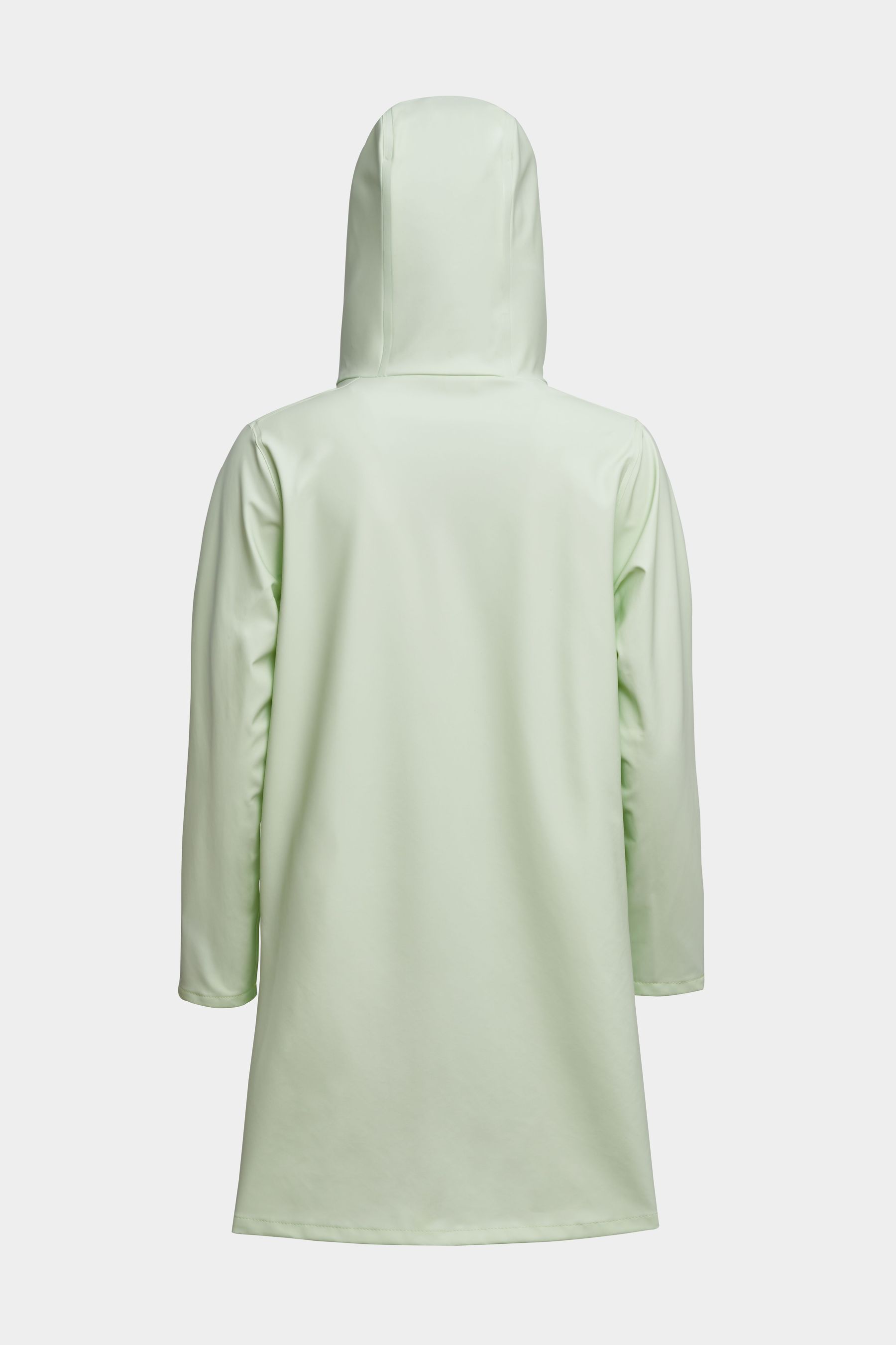 stutterheim mosebacke lightweight raincoat seafoam green women jackets raincoats