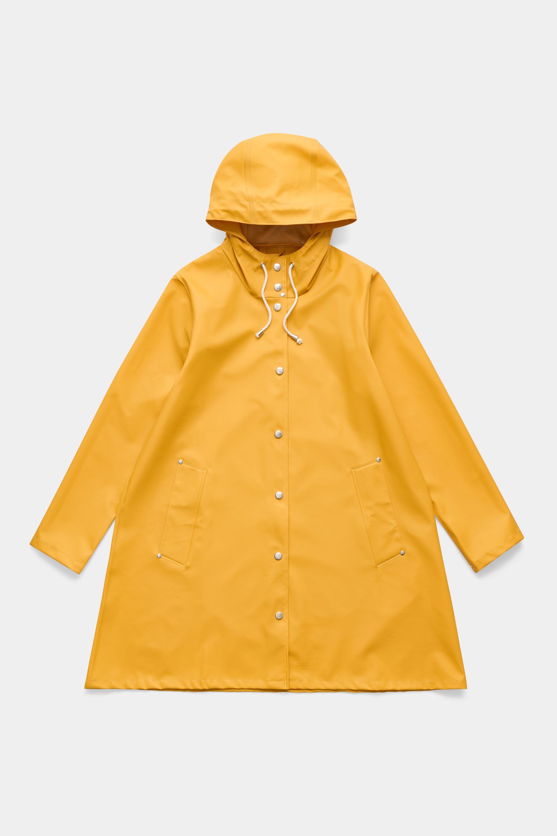 stutterheim mosebacke lightweight raincoat warm honey women jackets raincoats