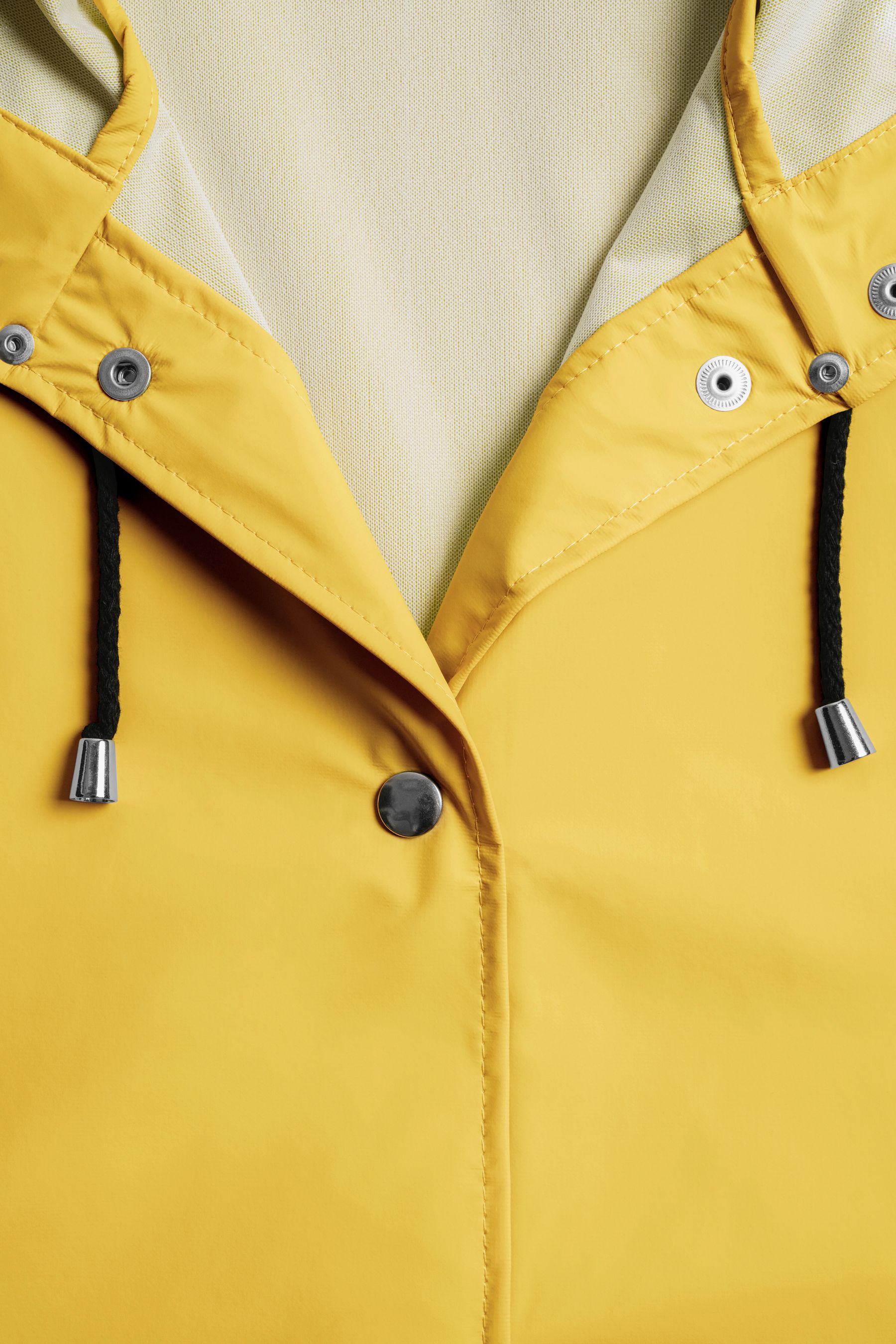 stutterheim mosebacke lightweight raincoat yellow women jackets raincoats