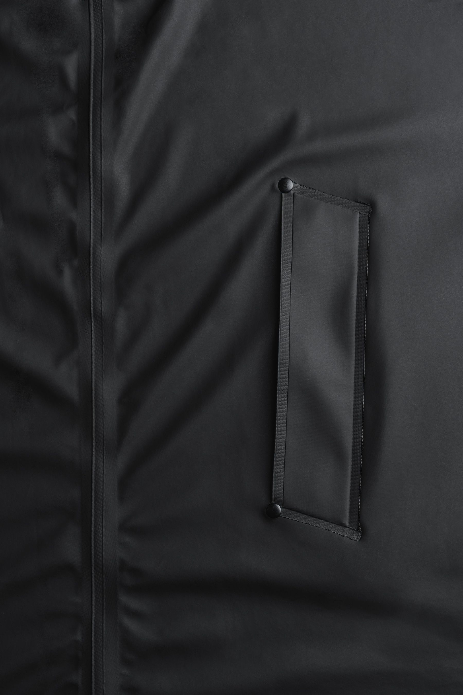 stutterheim mosebacke lightweight zip raincoat black women jackets raincoats