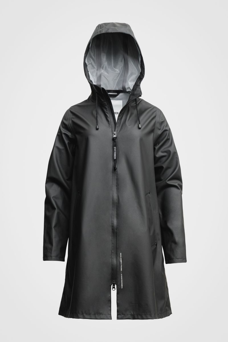 Stutterheim Mosebacke Lightweight Zip Raincoat