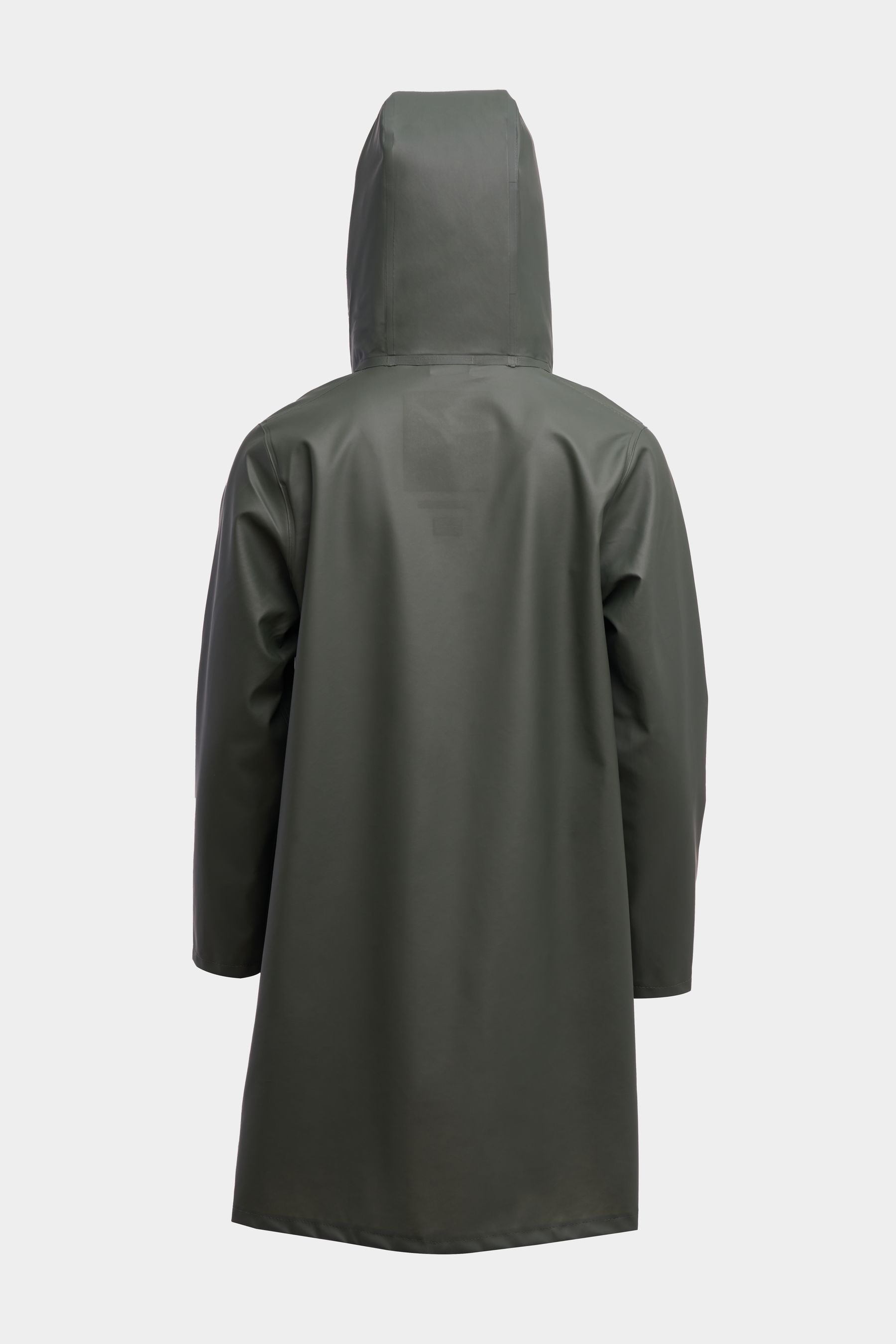 stutterheim mosebacke lightweight zip raincoat green women jackets raincoats