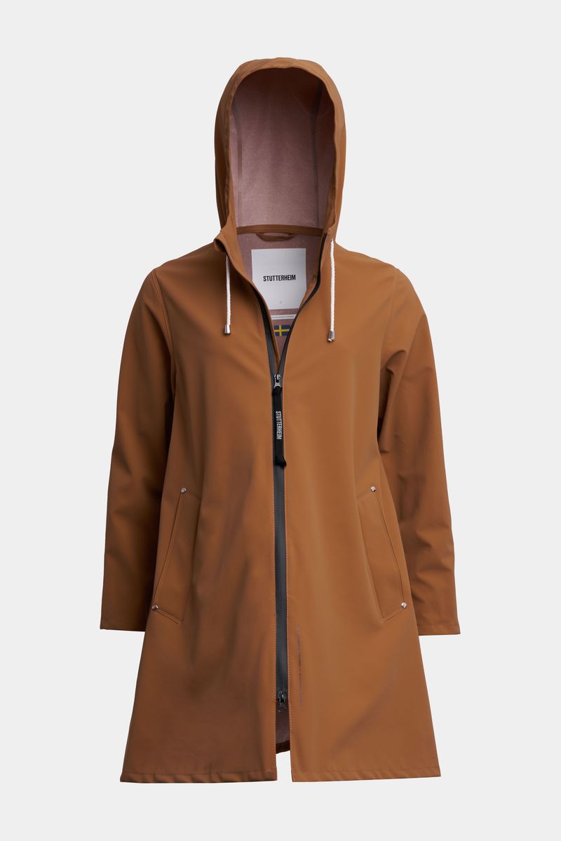 Stutterheim Mosebacke Lightweight Matte Zip Raincoat