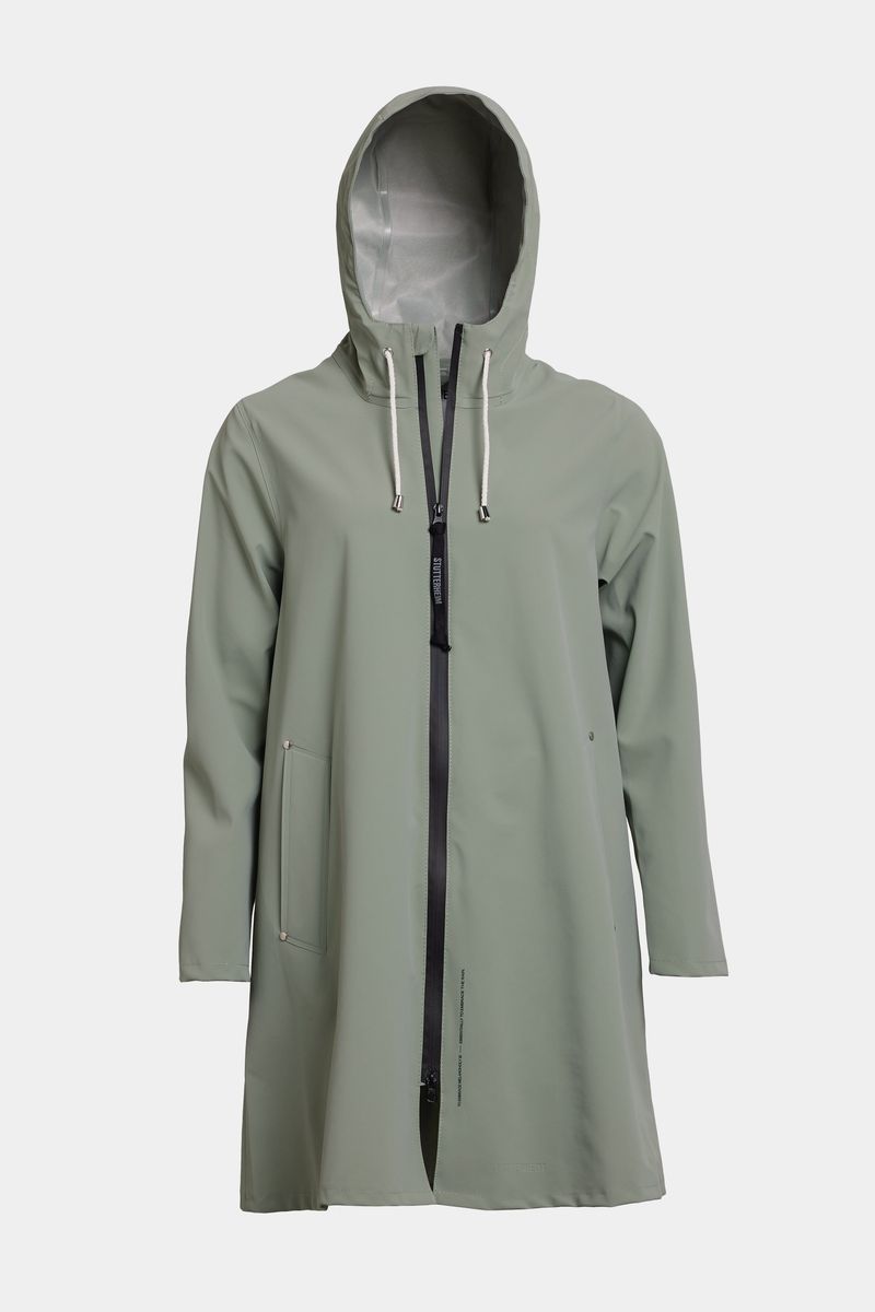 Stutterheim Mosebacke Lightweight Zip Matte Raincoat