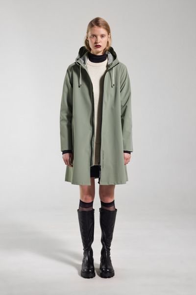 MARNI × STUTTERHEIM RAIN COAT Sサイズ Marni STUTTERHEIM Raincoat jacket with Hood women - Glamood