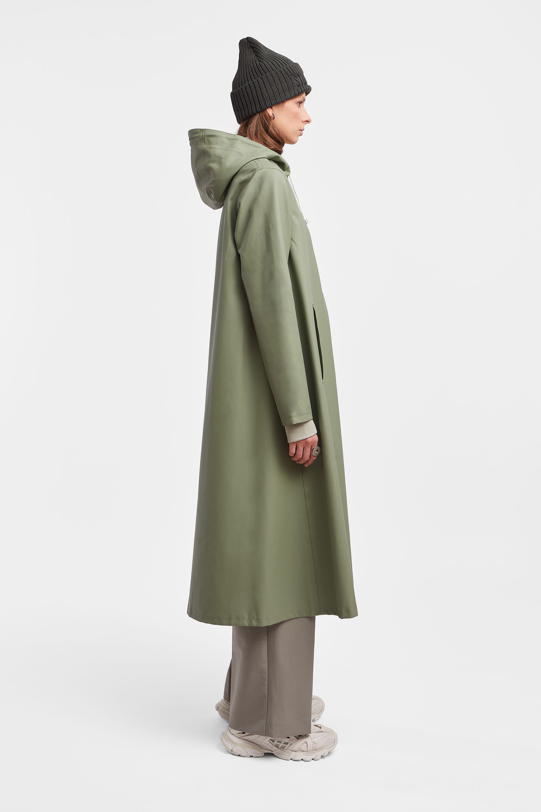 stutterheim mosebacke long raincoat alf alfa women jackets raincoats