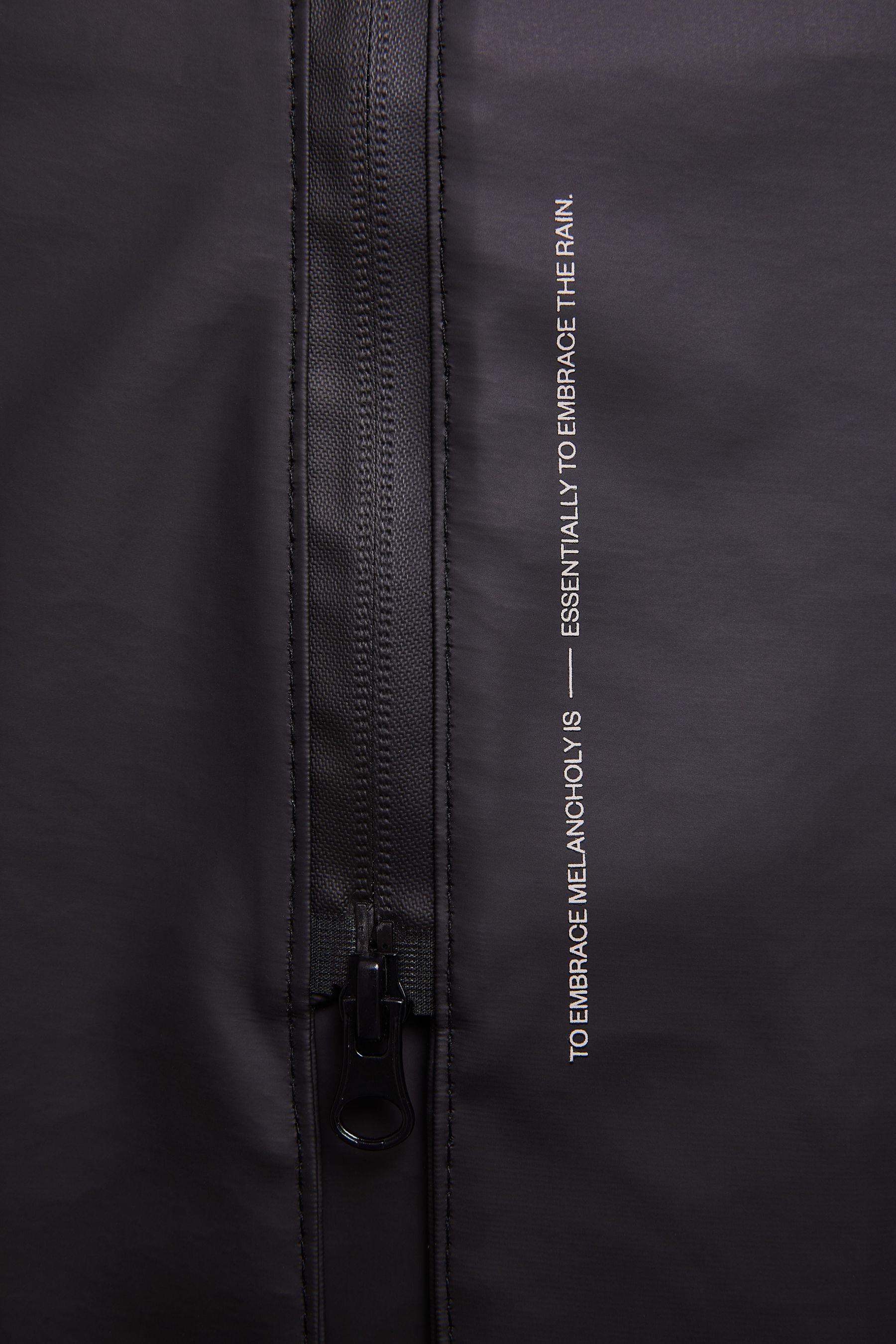 stutterheim mosebacke long lightweight zip raincoat black women jackets raincoats