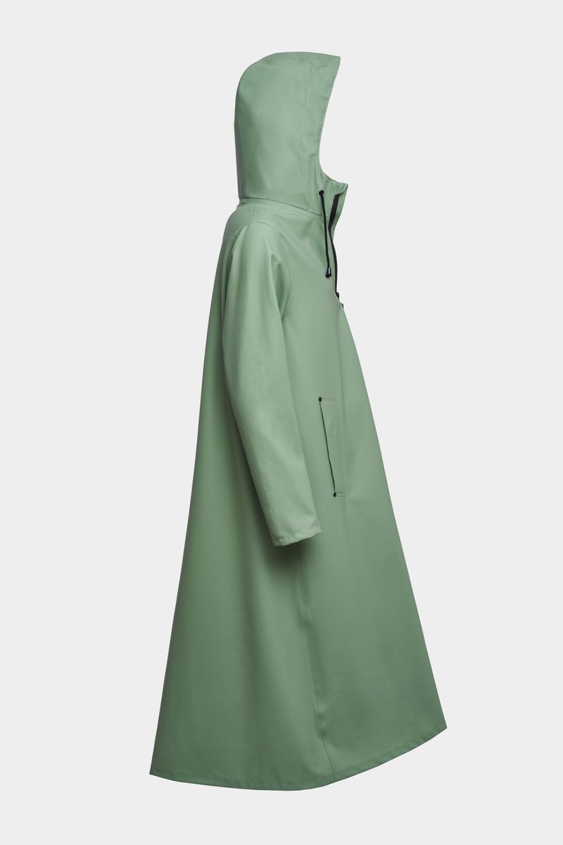 Stutterheim Mosebacke Long Zip Raincoat