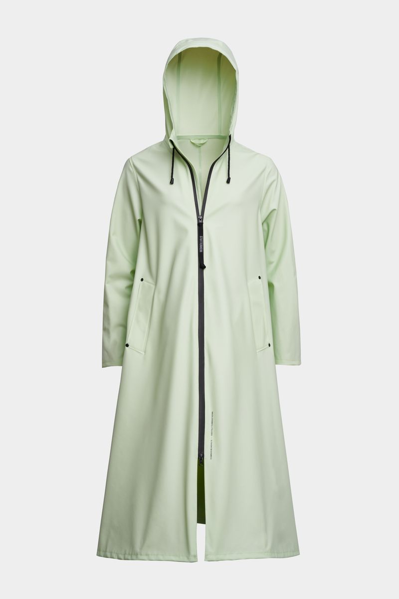 Stutterheim Mosebacke Long Zip Raincoat