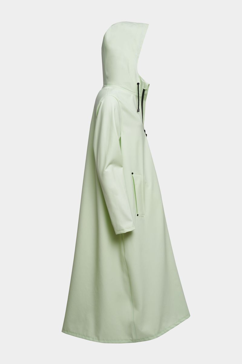 Stutterheim Mosebacke Long Zip Raincoat