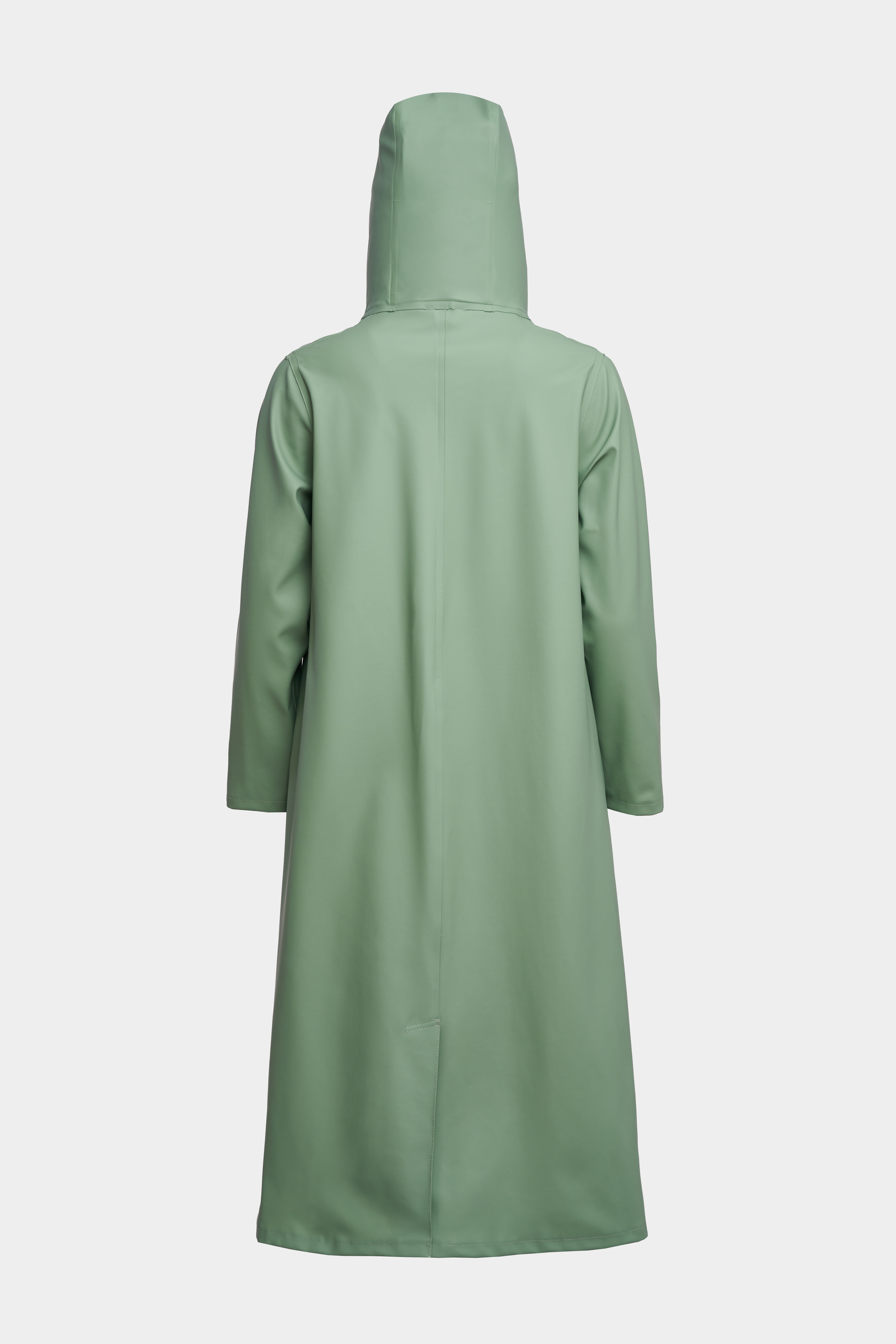 Mosebacke Long Raincoat Loden Green