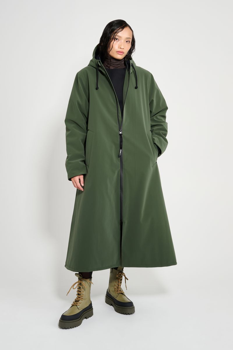 Stutterheim Mosebacke Long Matte Winter Coat