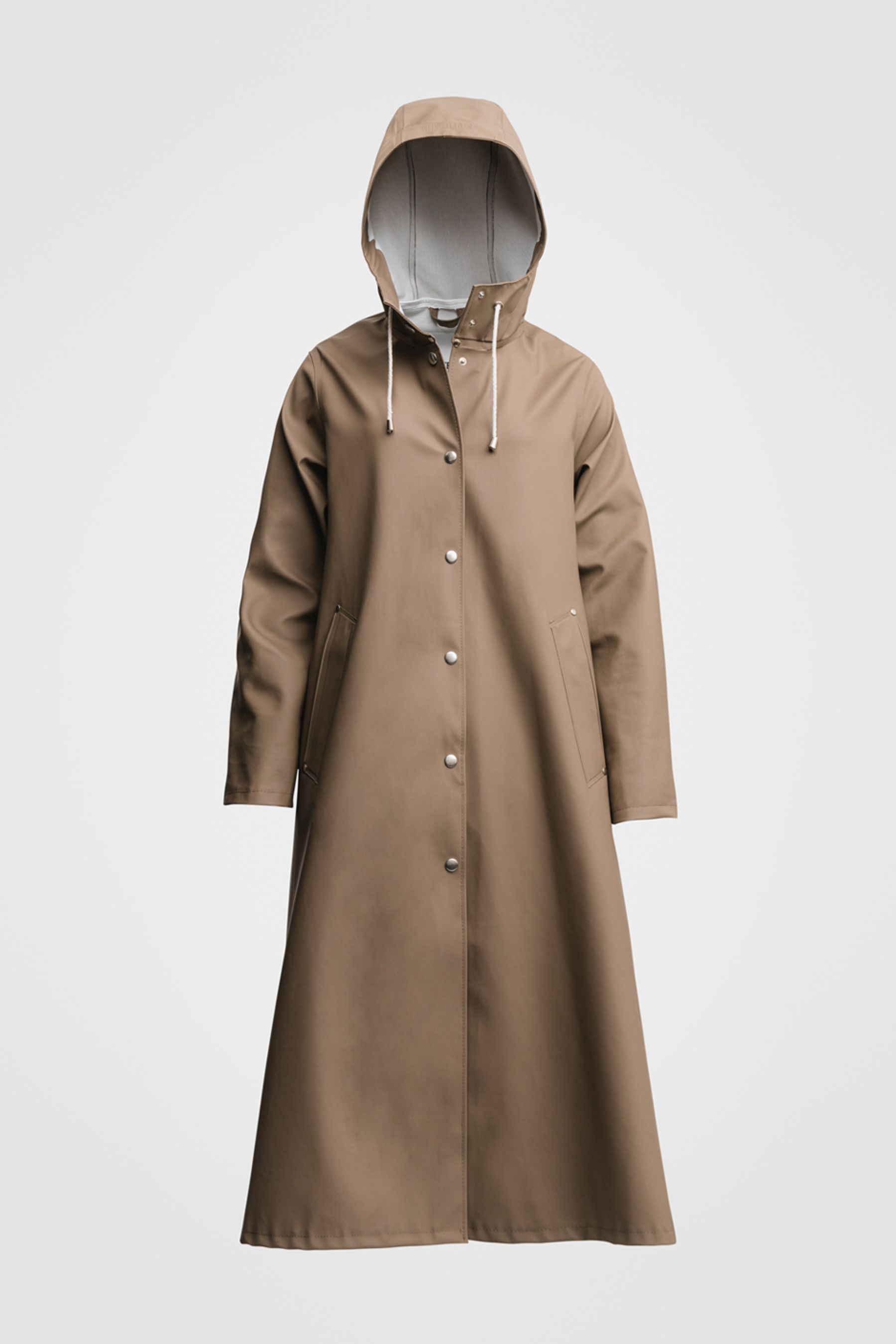 stutterheim mosebacke long raincoat mole women jackets raincoats