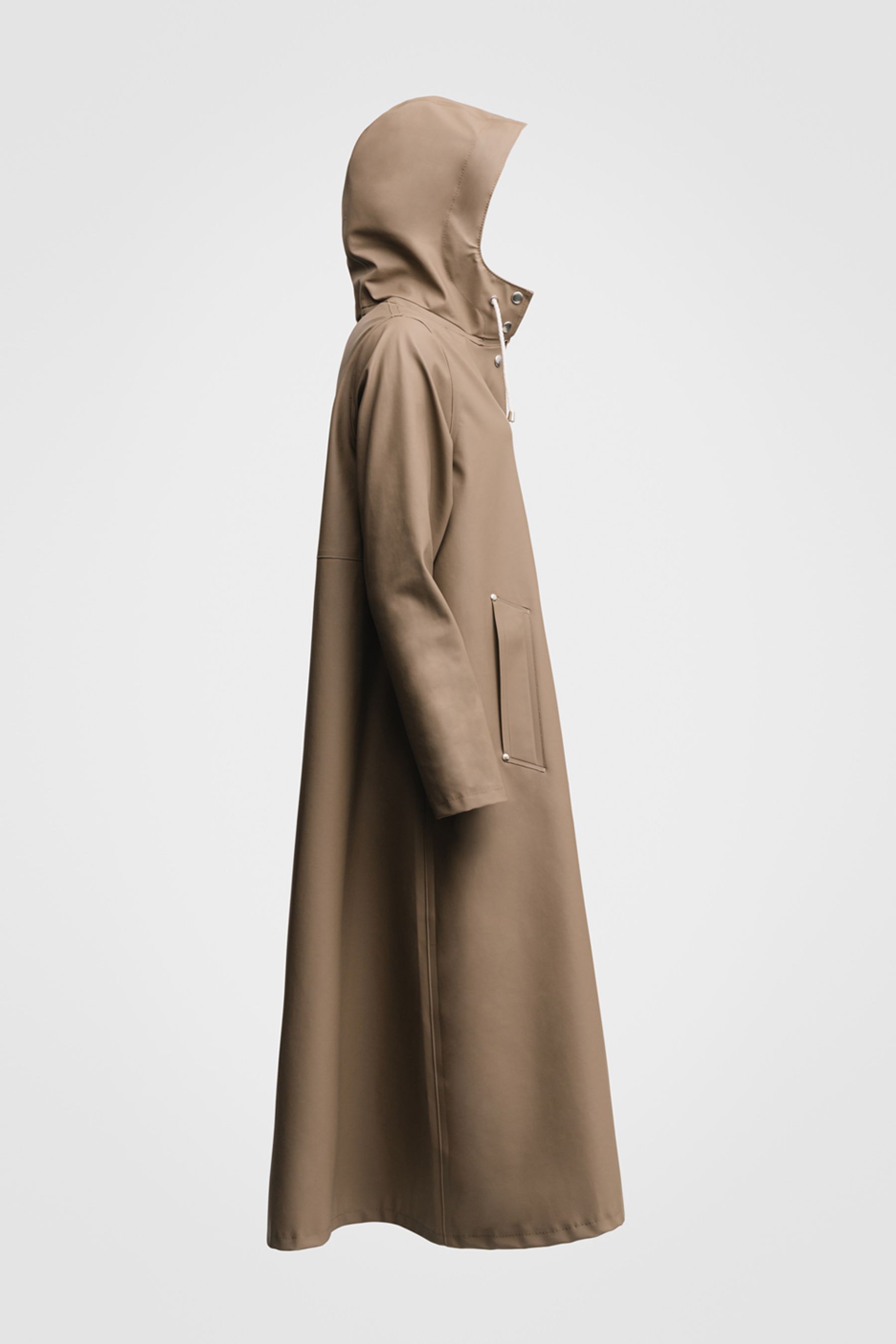 stutterheim mosebacke long raincoat mole women jackets raincoats