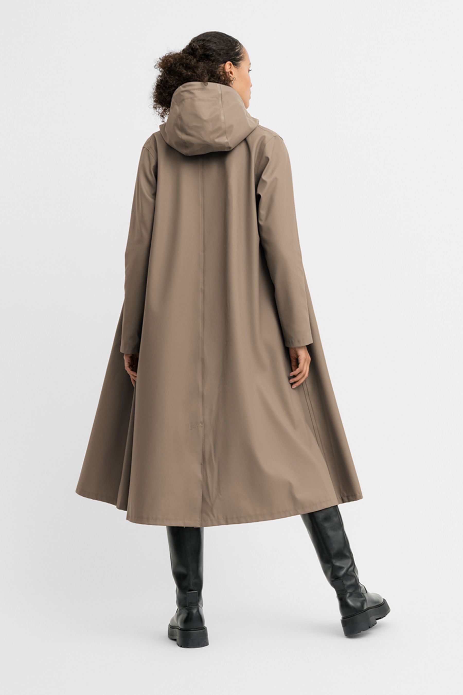 stutterheim mosebacke long raincoat mole women jackets raincoats