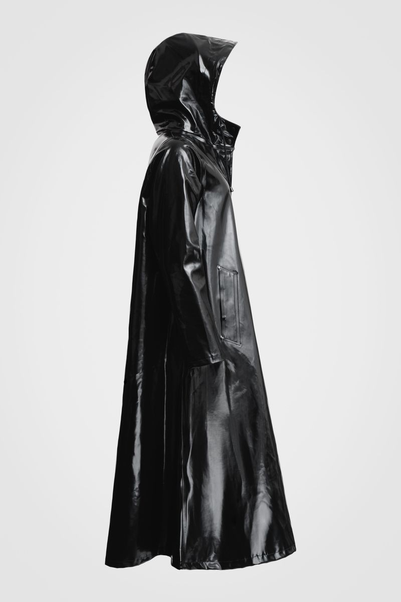 Stutterheim Mosebacke Long Opal Raincoat