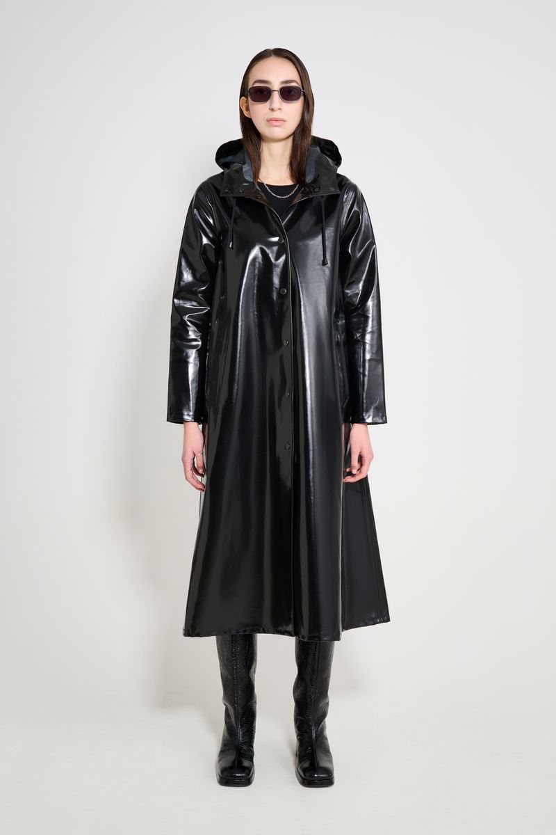 Stutterheim Mosebacke Long Opal Raincoat