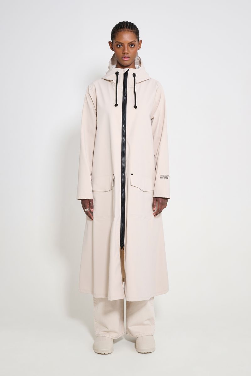 Stutterheim Mosebacke Long Patch Raincoat
