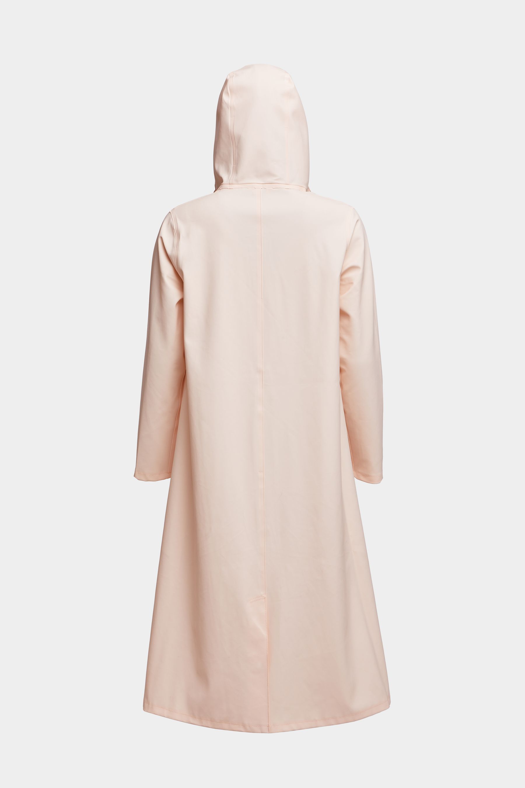 stutterheim mosebacke long raincoat peach women jackets raincoats