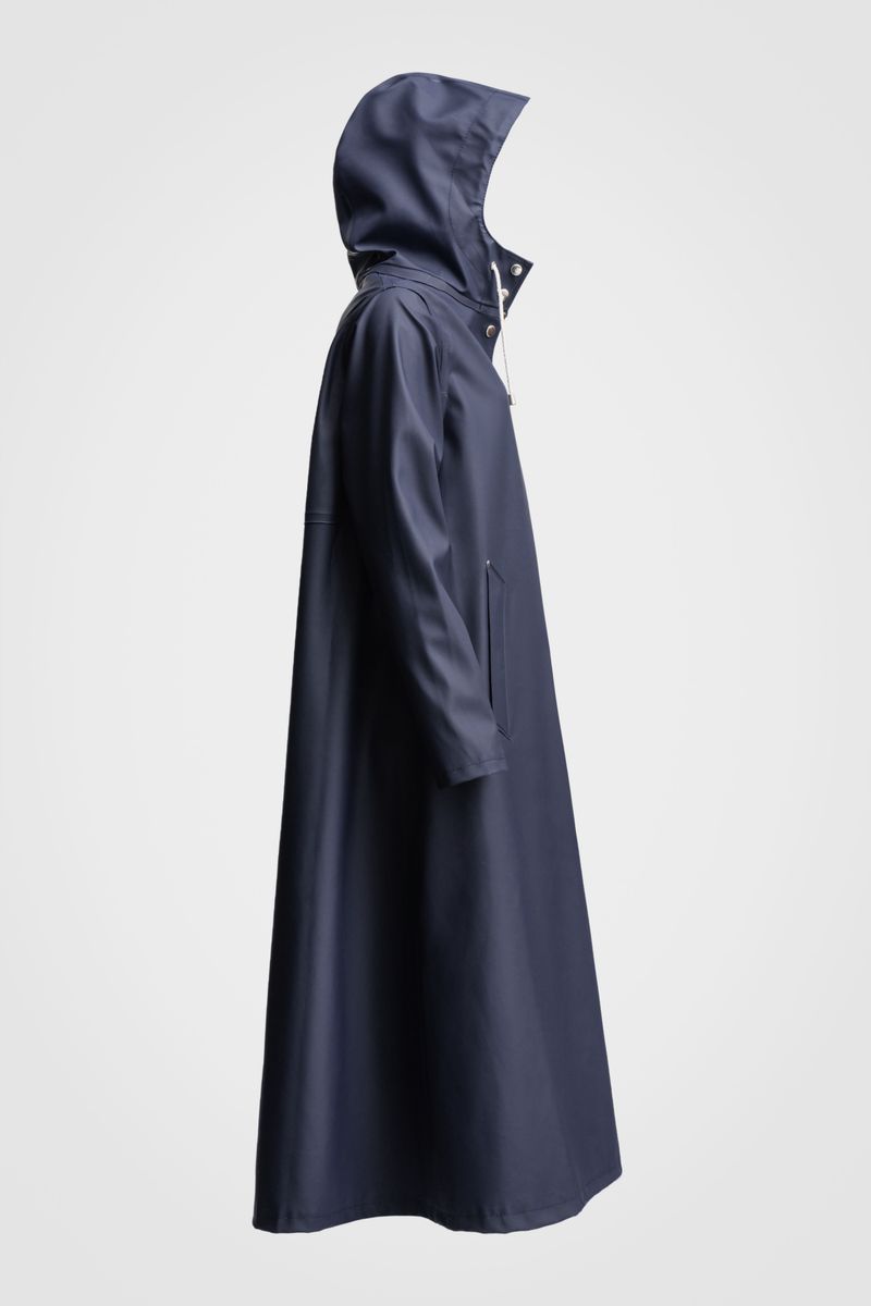 Stutterheim Mosebacke Long Print Raincoat