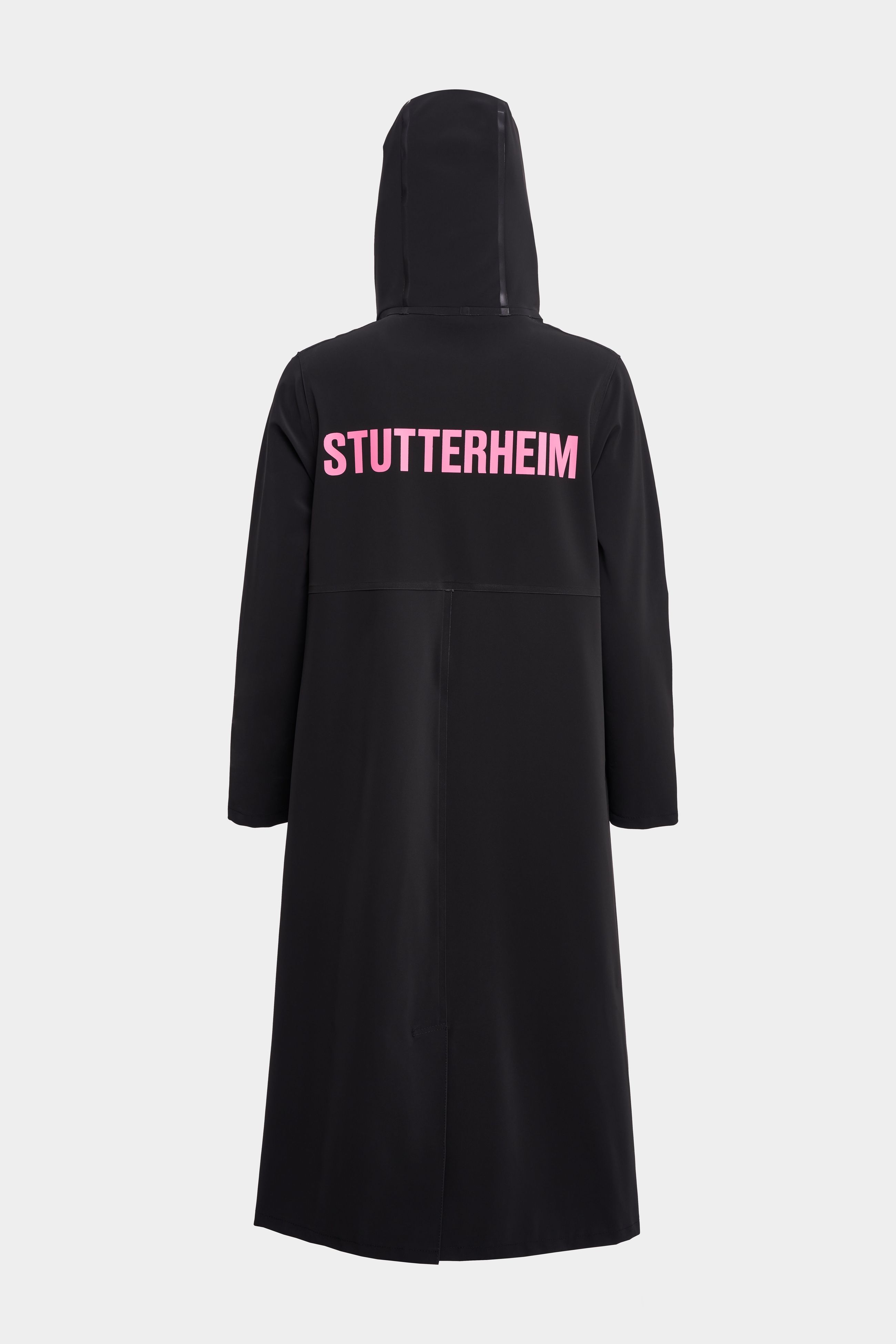 Stutterheim Mosebacke Long Print Matte Raincoat