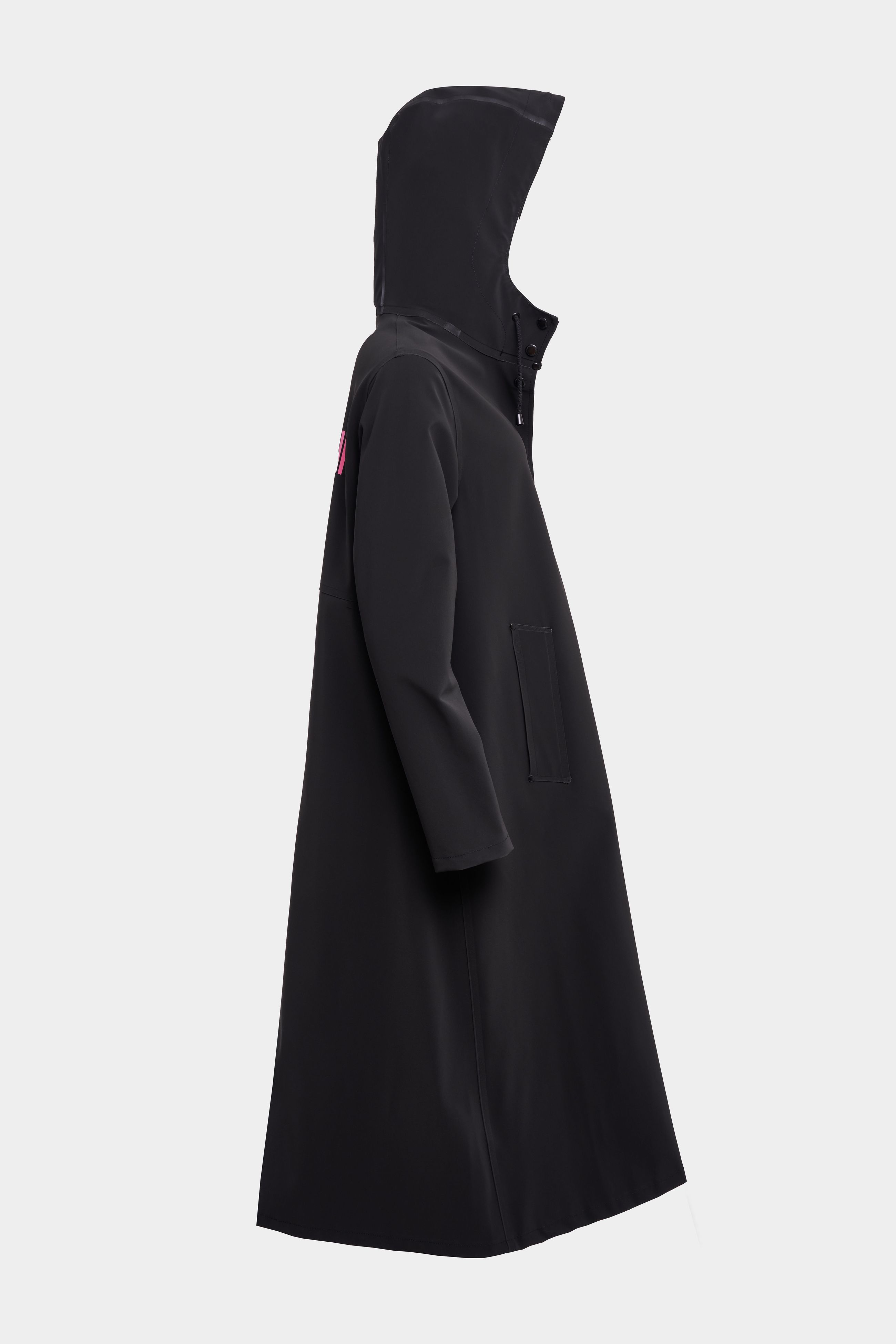 Stutterheim Mosebacke Long Print Matte Raincoat