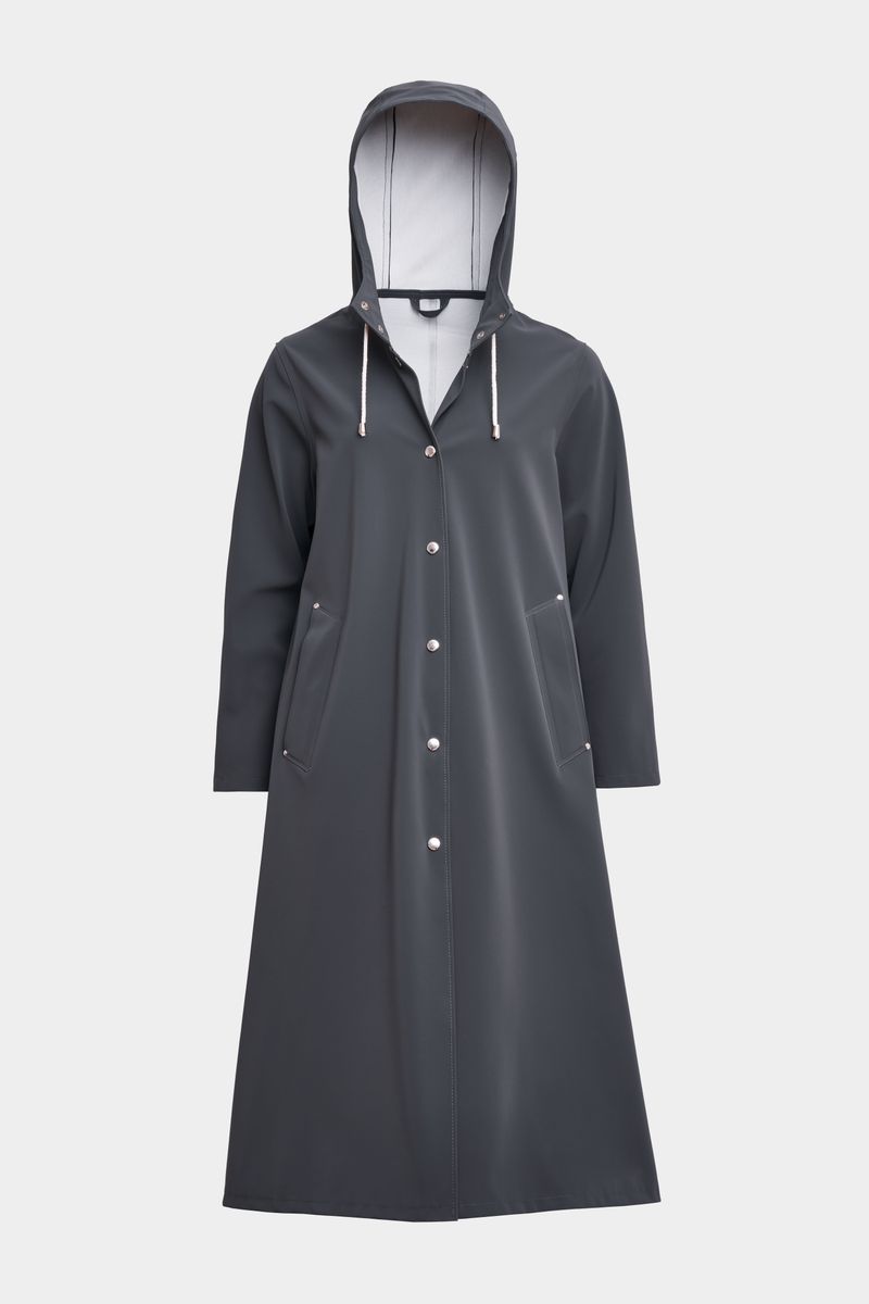 Stutterheim Mosebacke Long Matte Raincoat