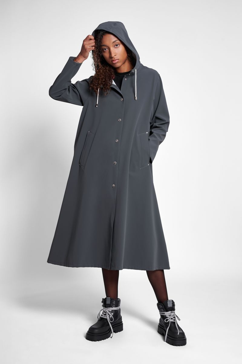 Stutterheim Mosebacke Long Matte Raincoat