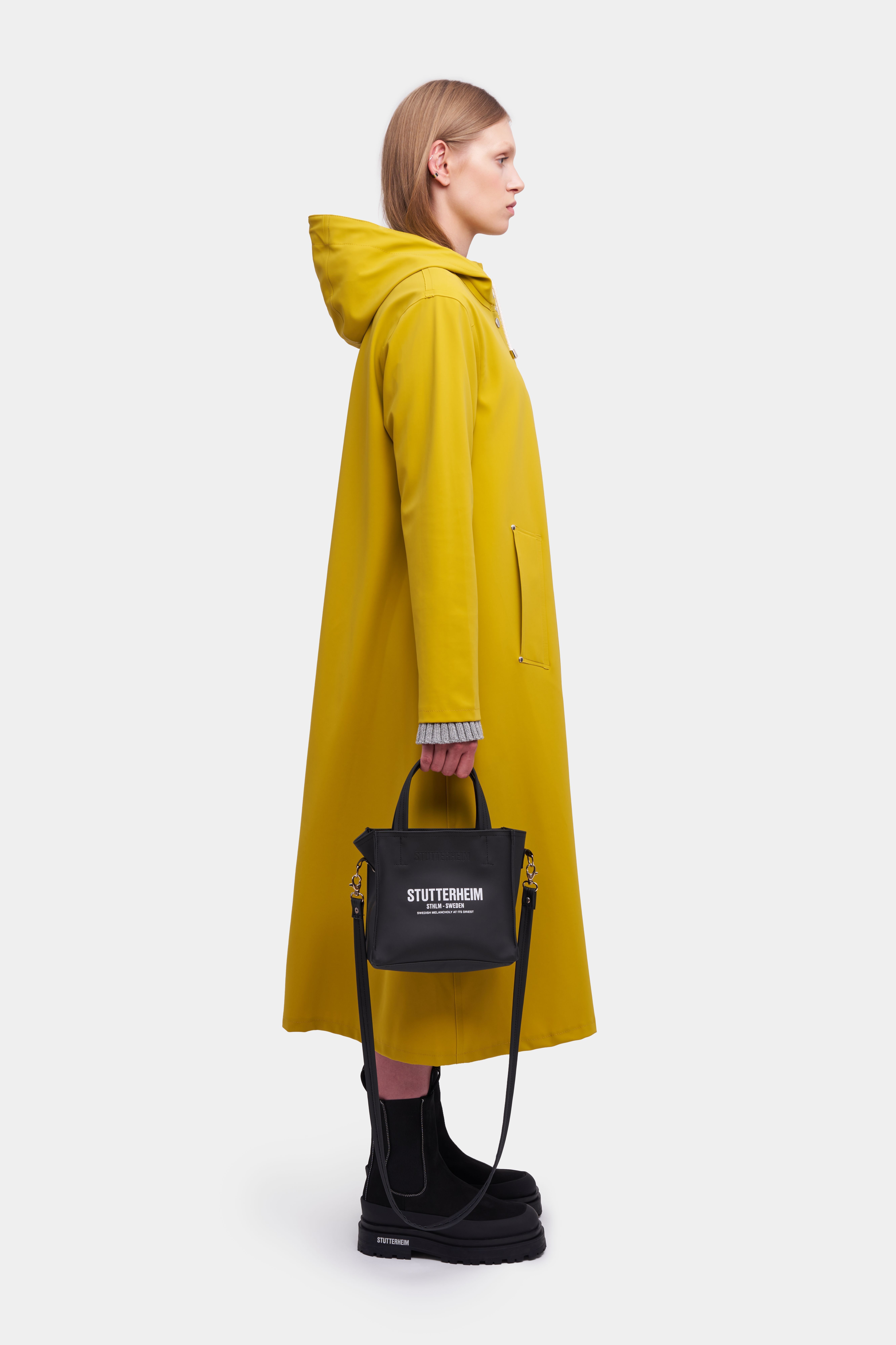 Rain Jacket Stutterheim Size Guide Stockholm Raincoat Yellow