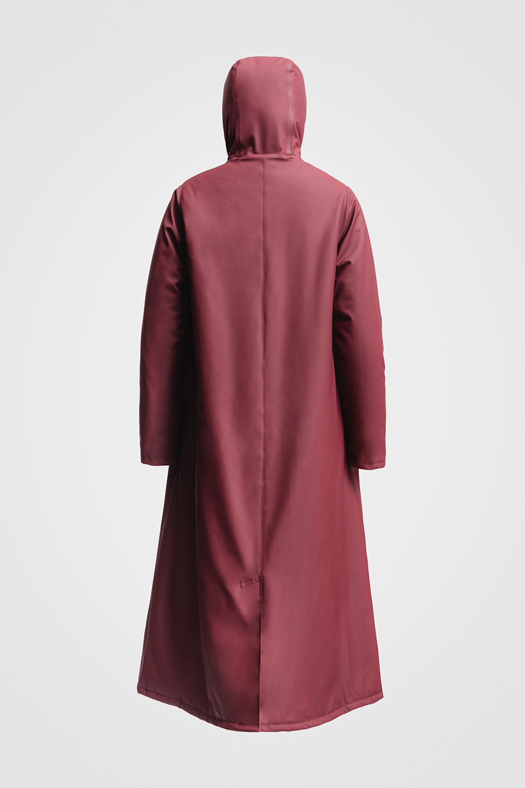 stutterheim mosebacke long winter jacket burgundy women jackets winter-coats