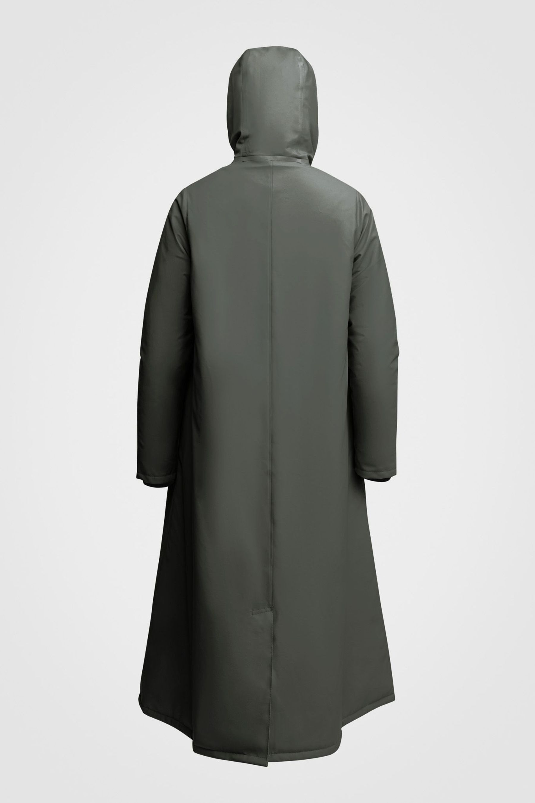 stutterheim mosebacke long winter jacket green women jackets winter-coats