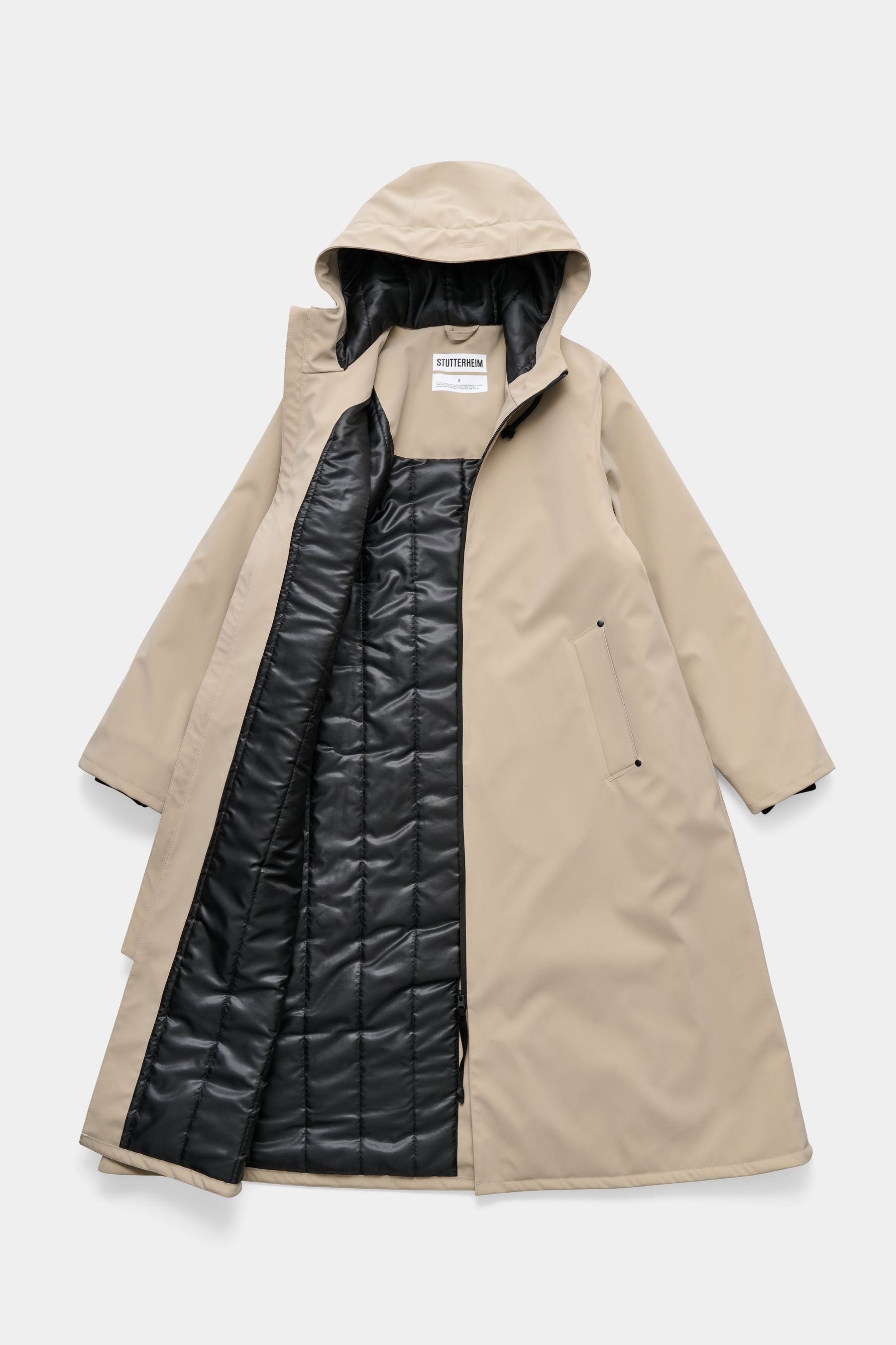 stutterheim mosebacke long winter coat potato women jackets long-raincoats