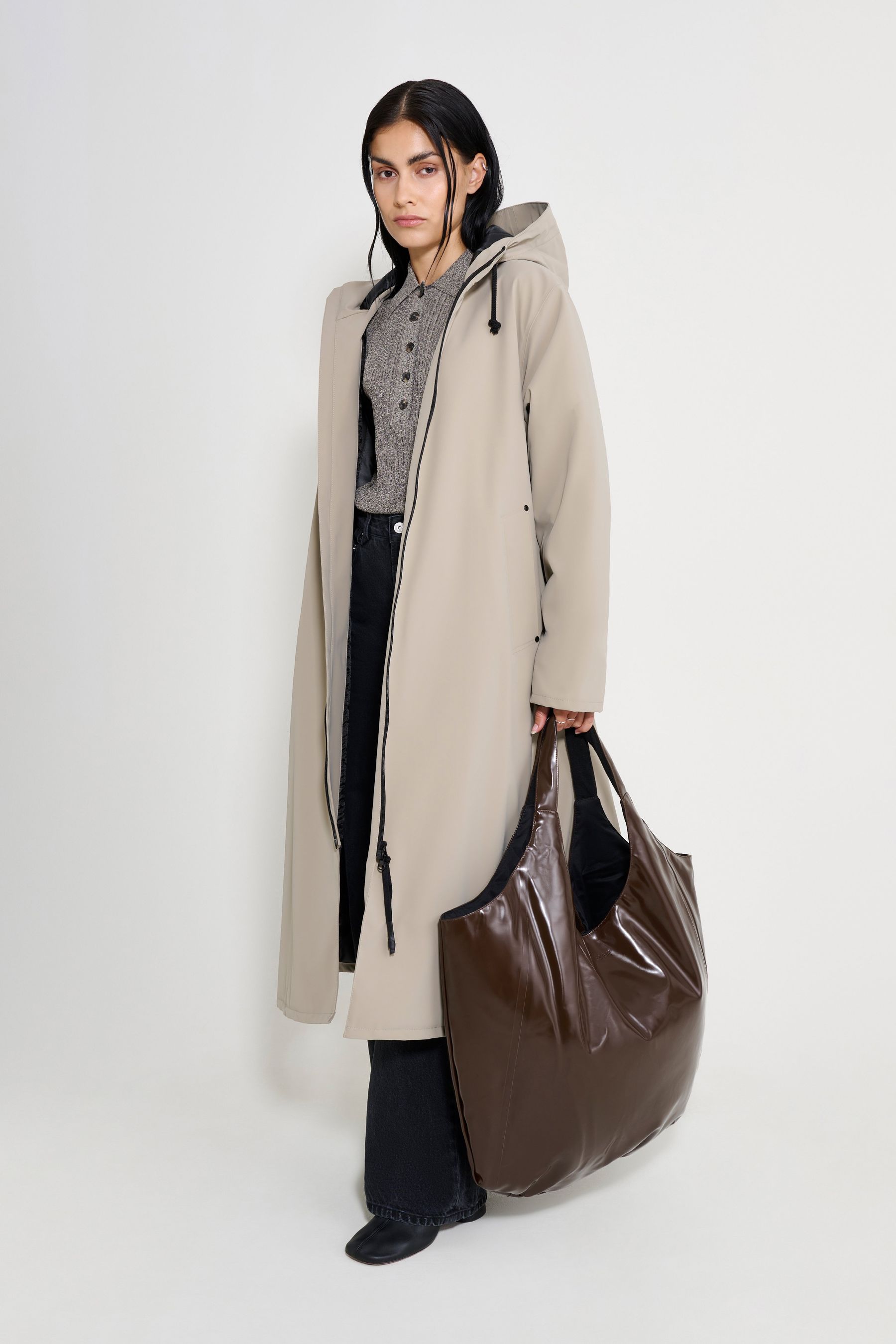 stutterheim mosebacke long winter coat potato women jackets long-raincoats