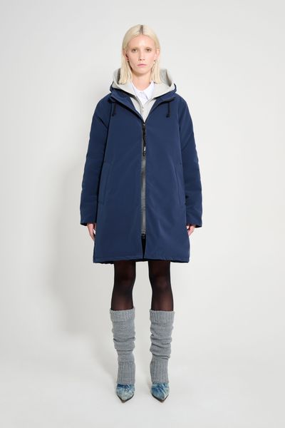 Mosebacke Matte Winter Coat Navy | STUTTERHEIM US