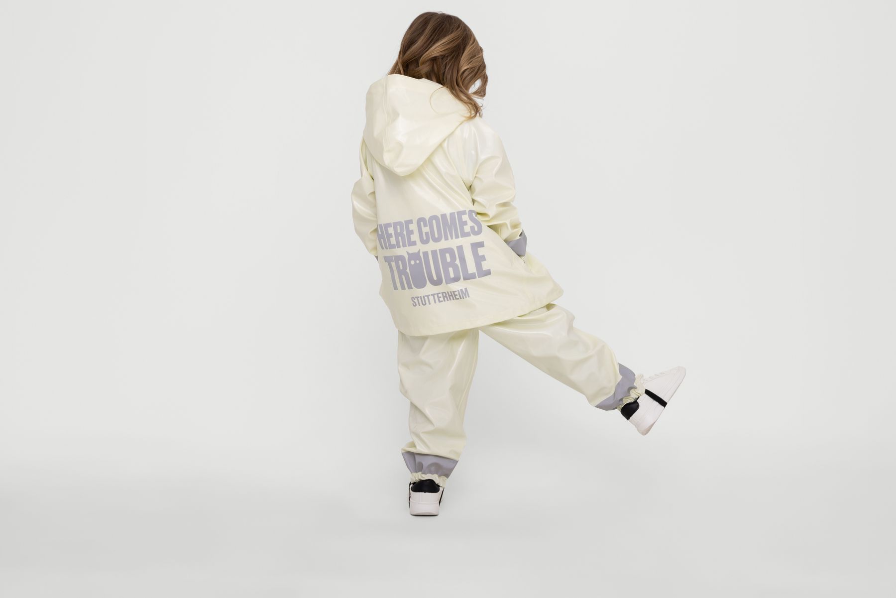 stutterheim mosebacke mini opal coconut kids jackets