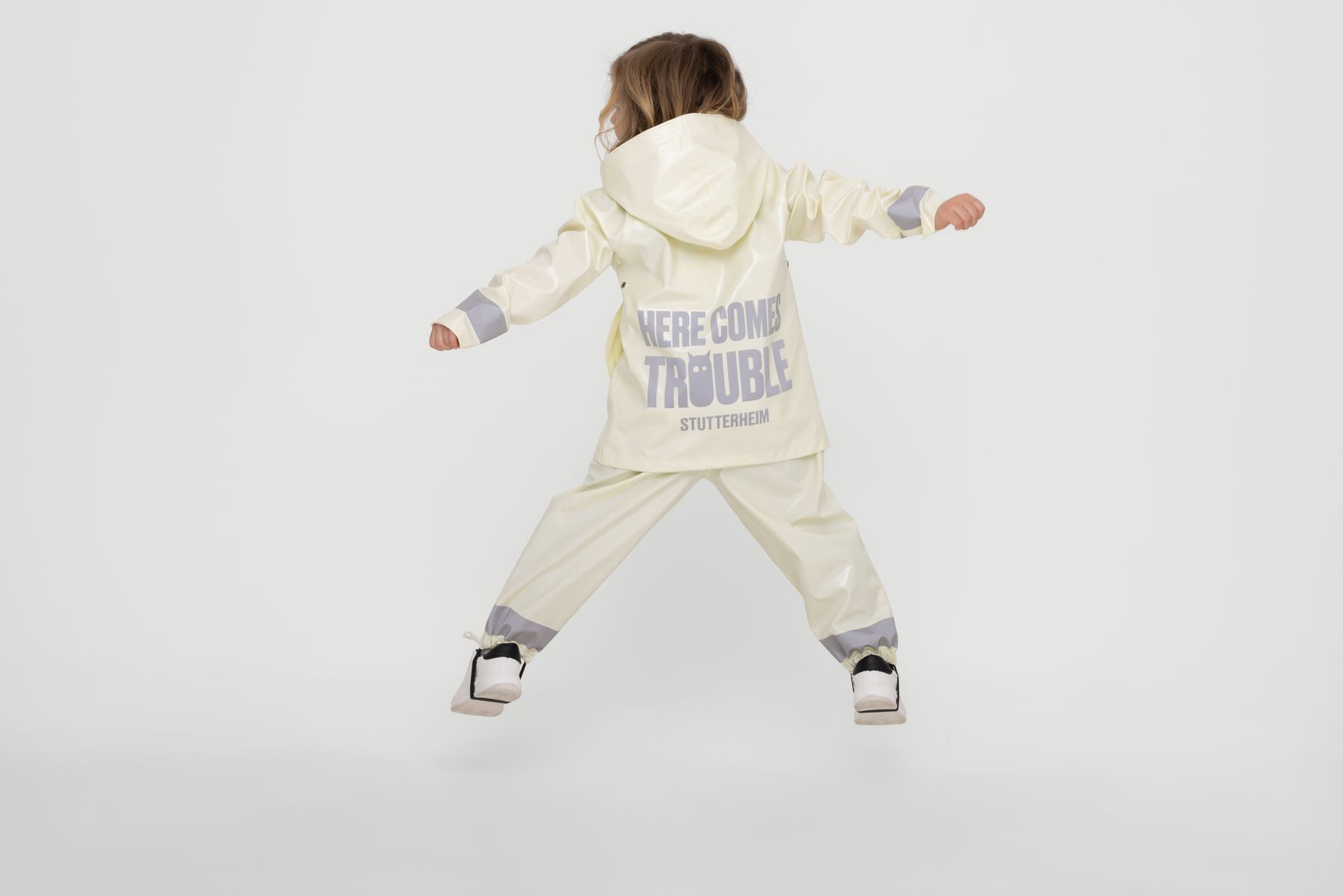 stutterheim mosebacke mini opal coconut kids jackets