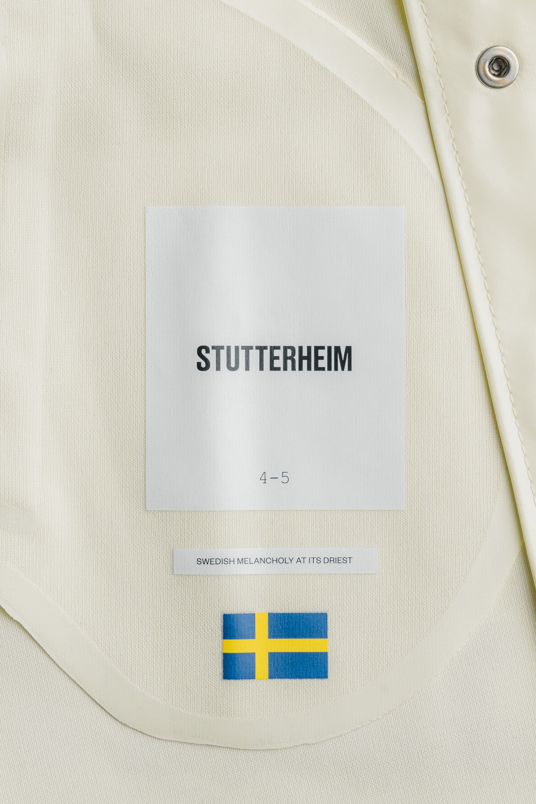 stutterheim mosebacke mini opal coconut kids jackets