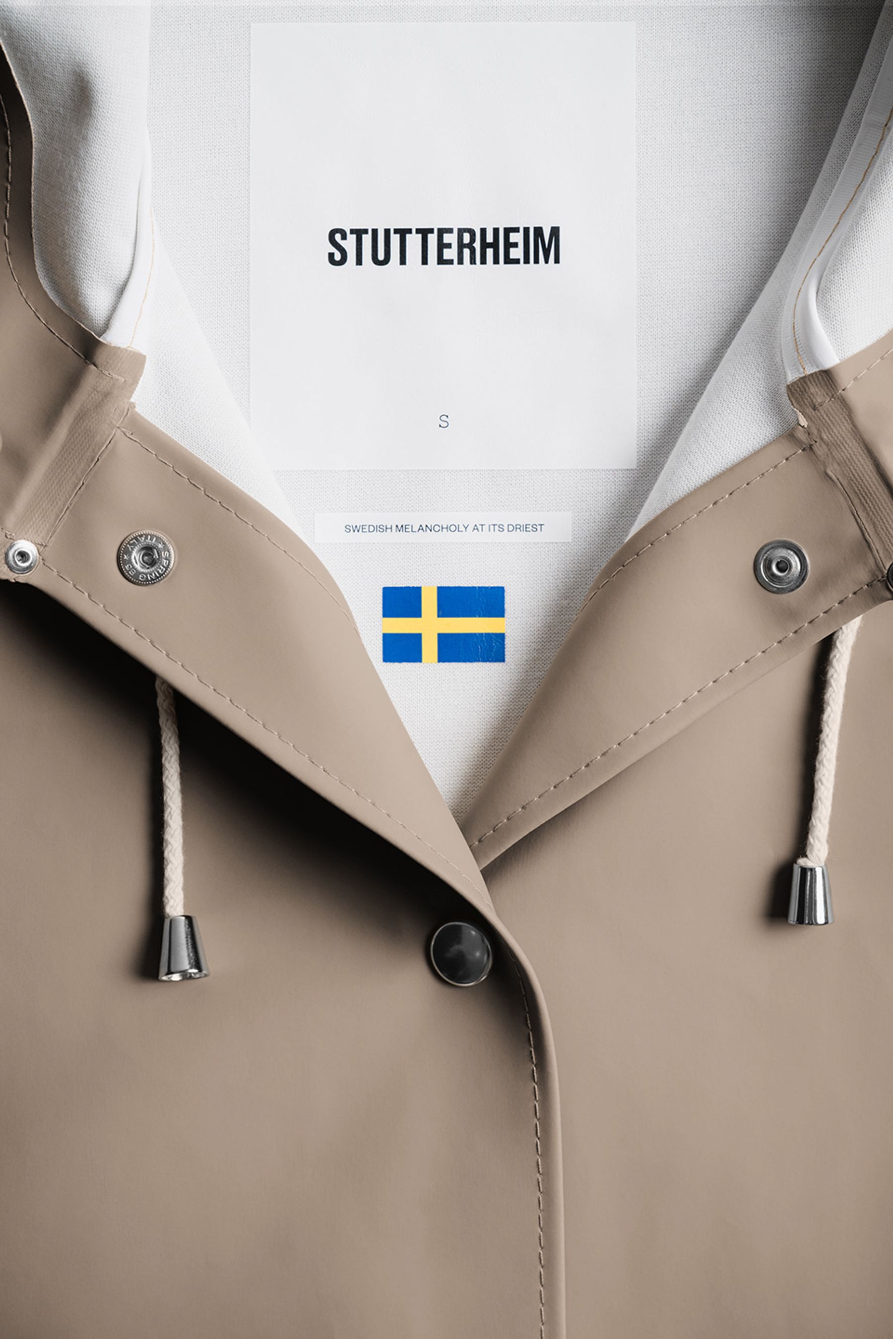 stutterheim mosebacke raincoat mole women jackets raincoats