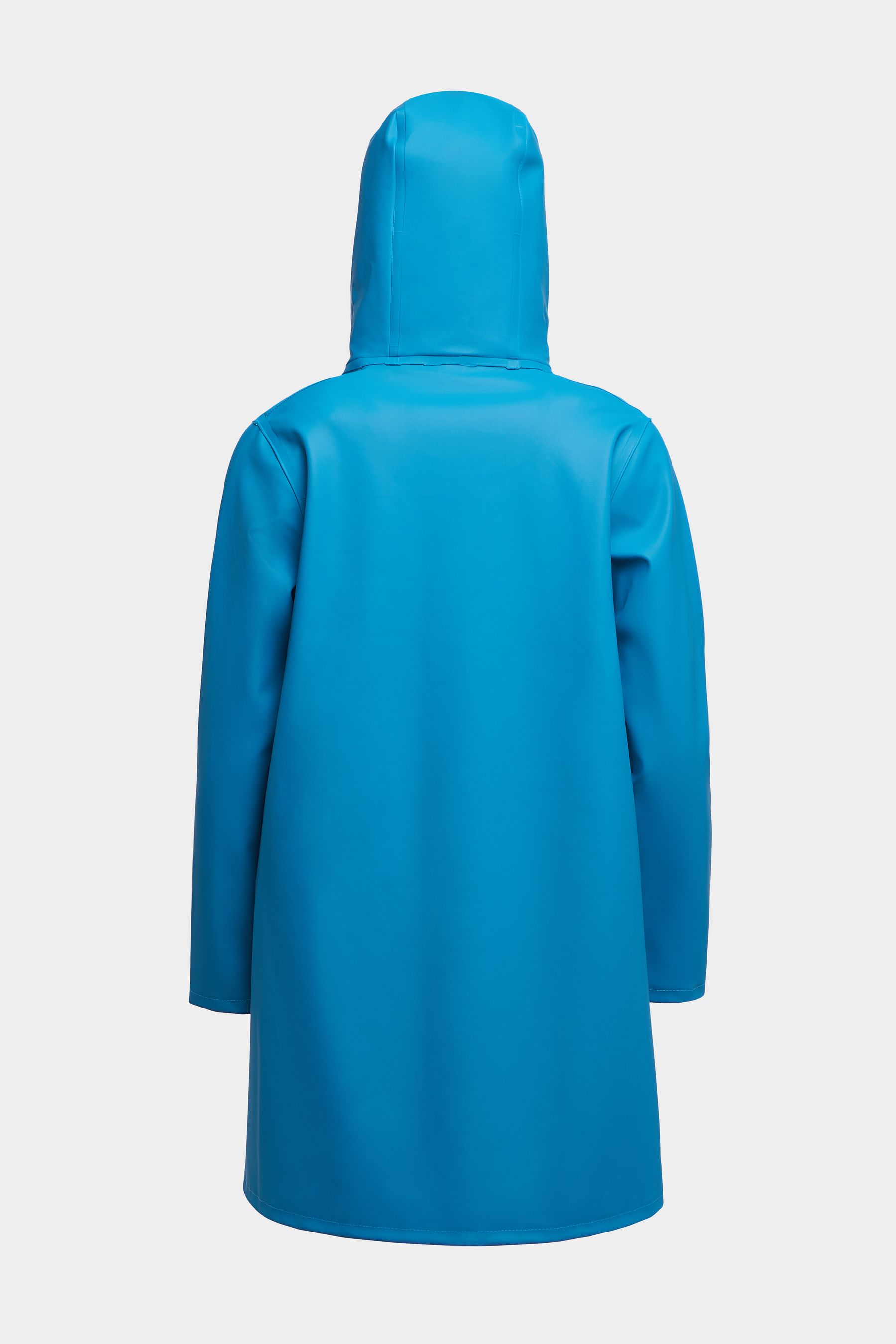 stutterheim mosebacke raincoat mosaic blue women jackets raincoats