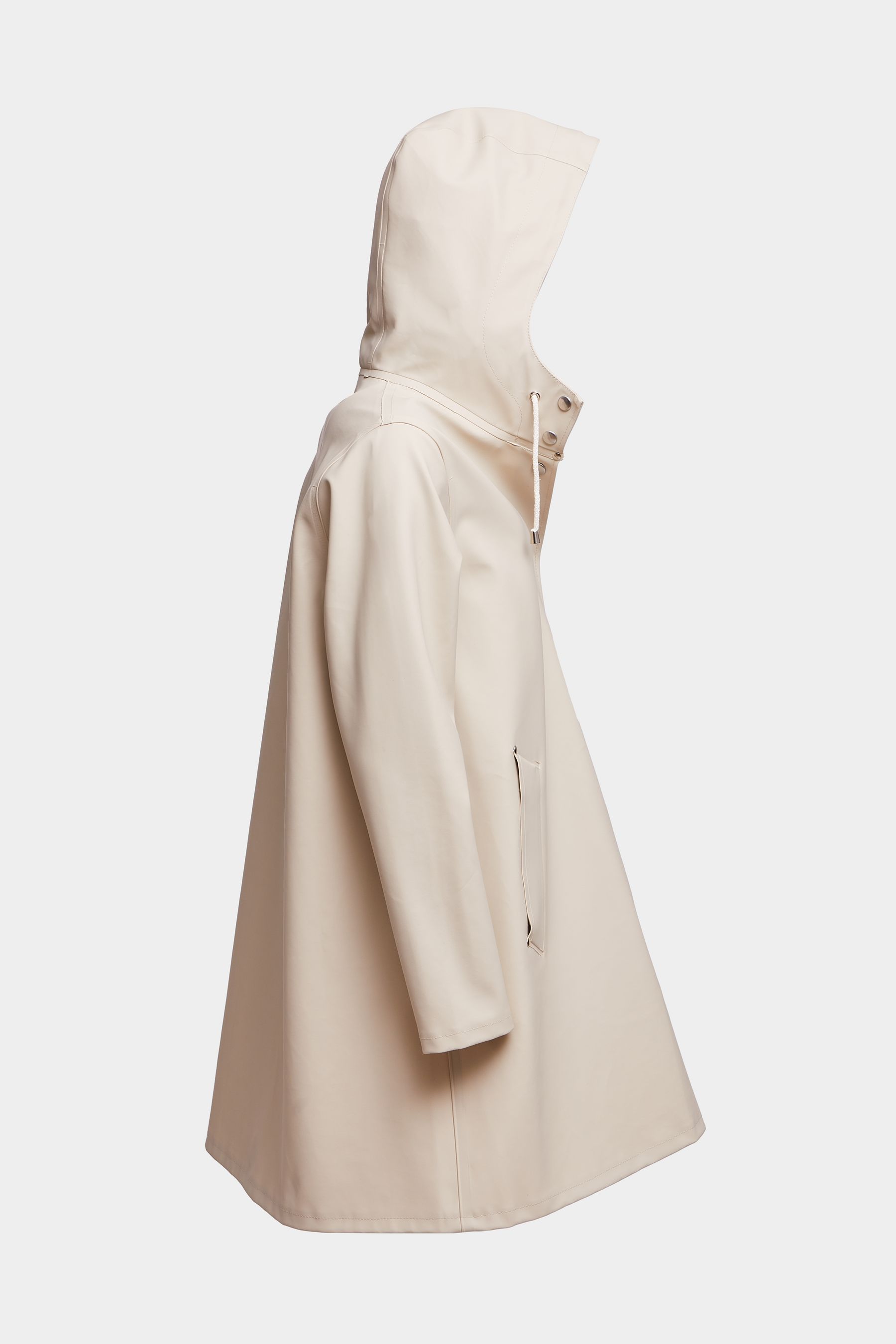 stutterheim mosebacke raincoat oyster women jackets raincoats