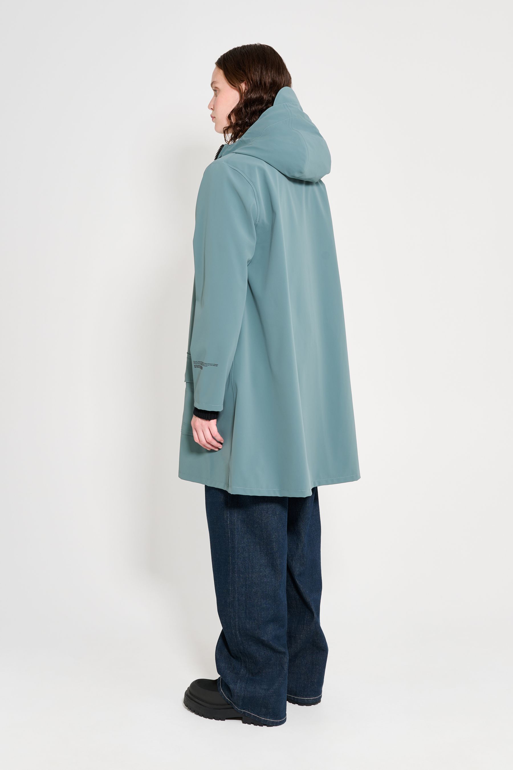 stutterheim mosebacke patch moon rock women jackets raincoats